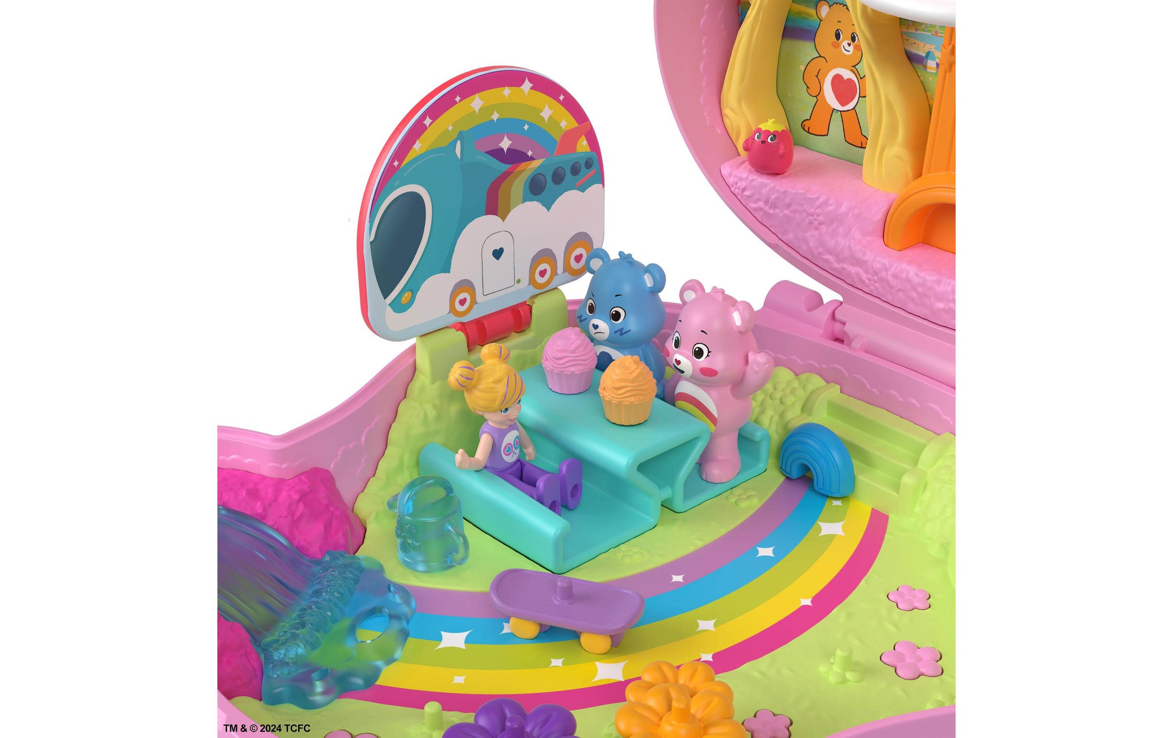 Polly Pocket Spiel »Glücksbärchis Schatulle«
