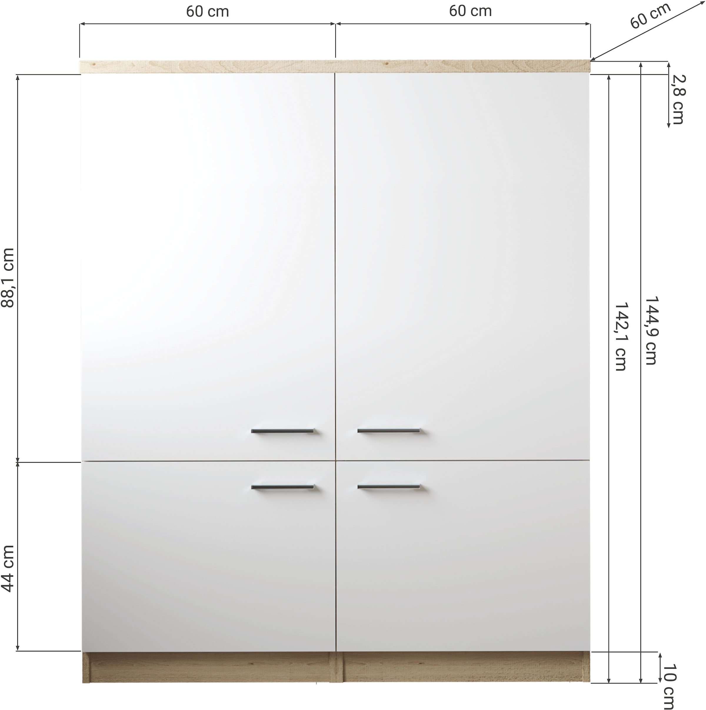 RESPEKTA Mehrzweckschrank-Set »Merle«