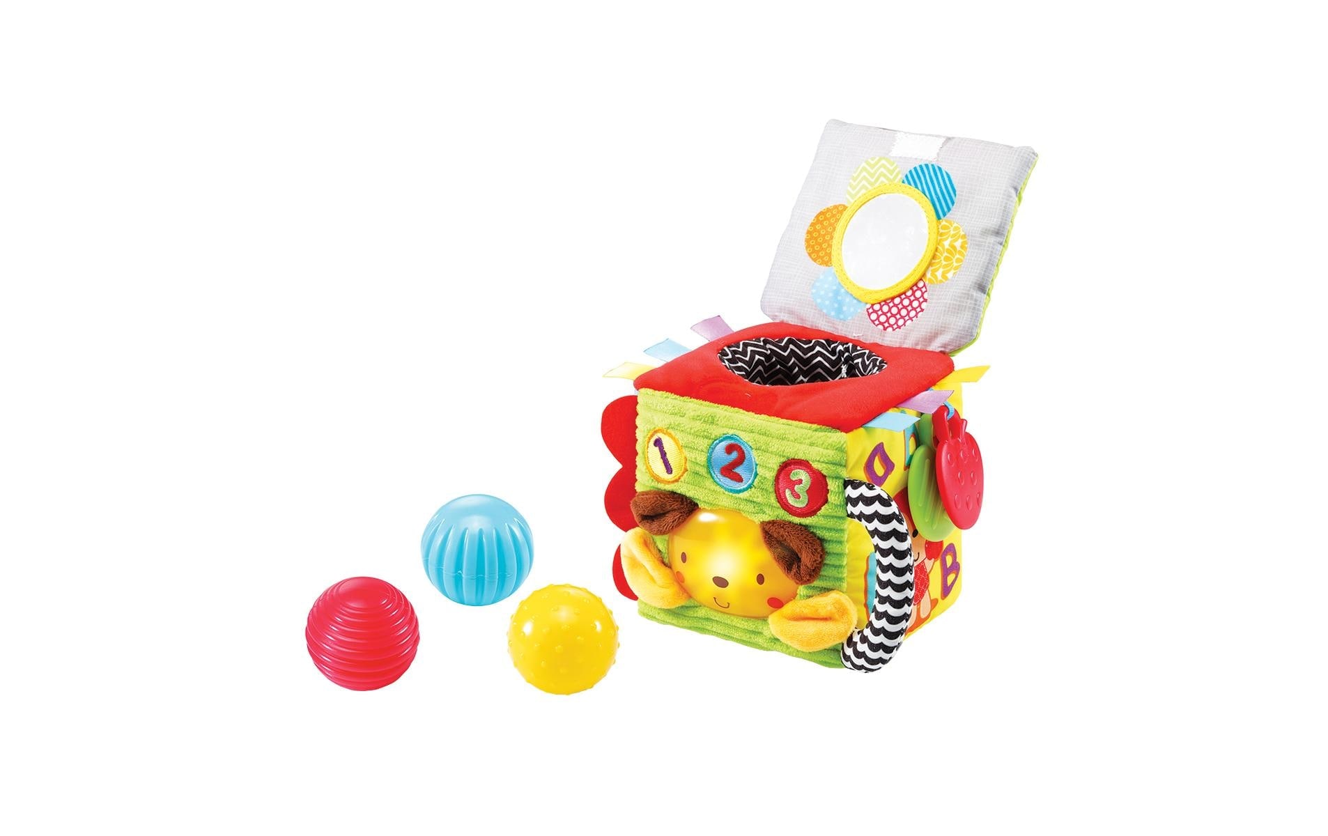 Vtech® Lernspielzeug »Cube interactif, éveil sensoriel, Französisch«