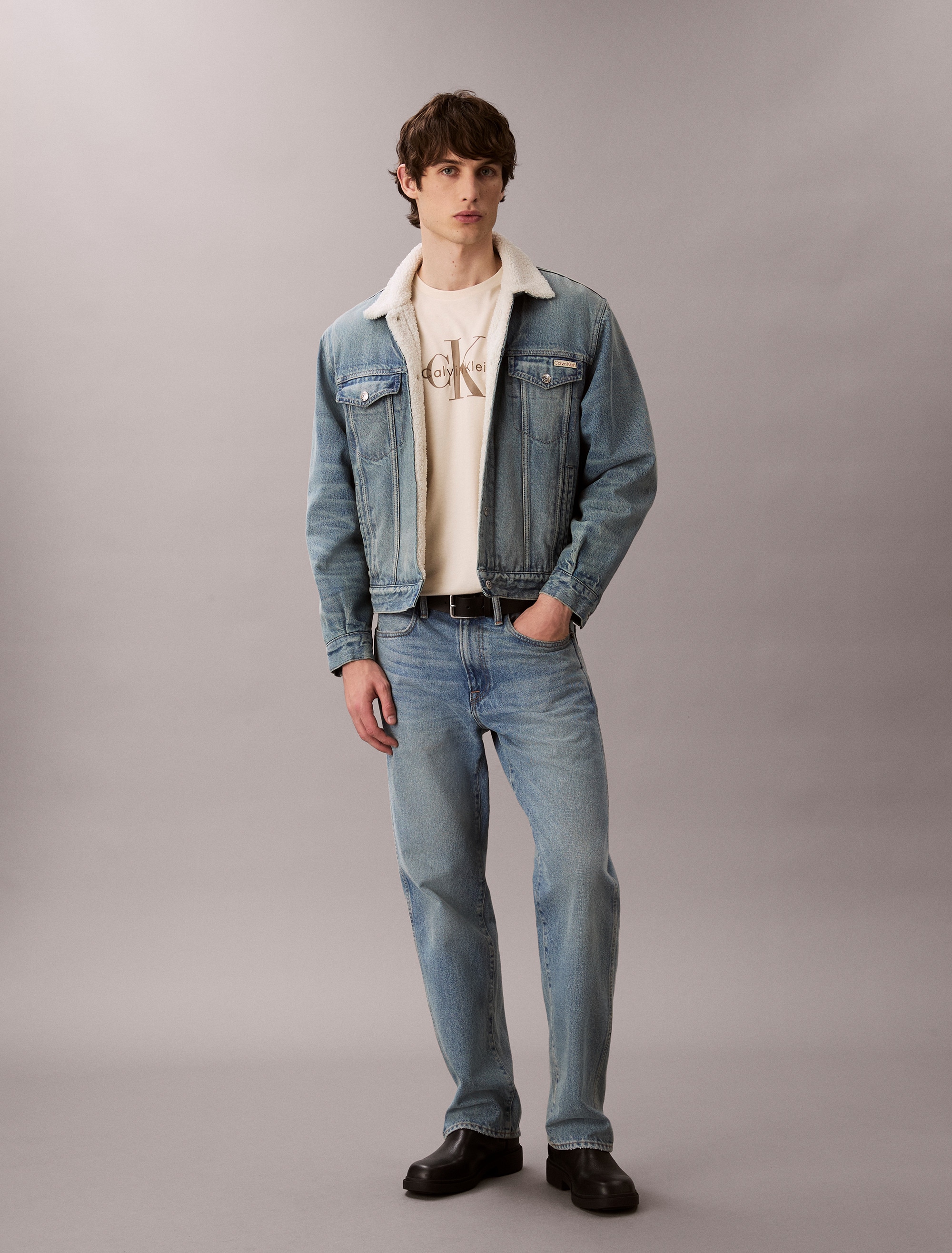 Calvin Klein Jeans T-Shirt »SS Hero Monologo Tee 20s« Mit Rundhalsausschnitt, regular fit