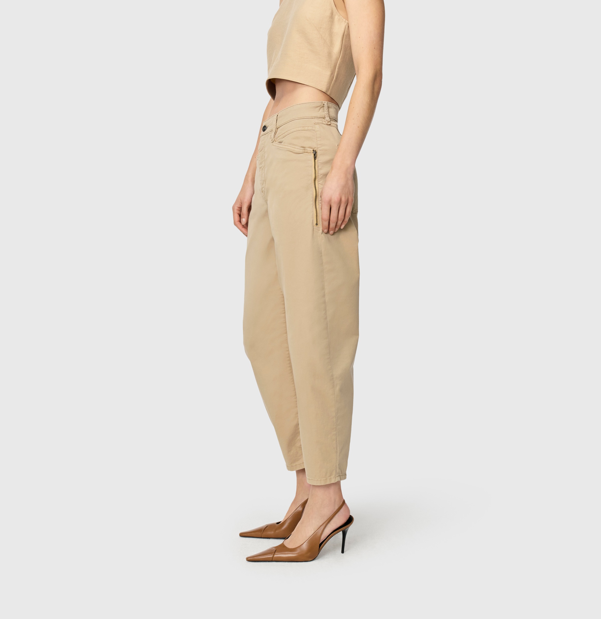 MAC Pantalon en tissu »BORA 2.3 zip«  mit Stretch