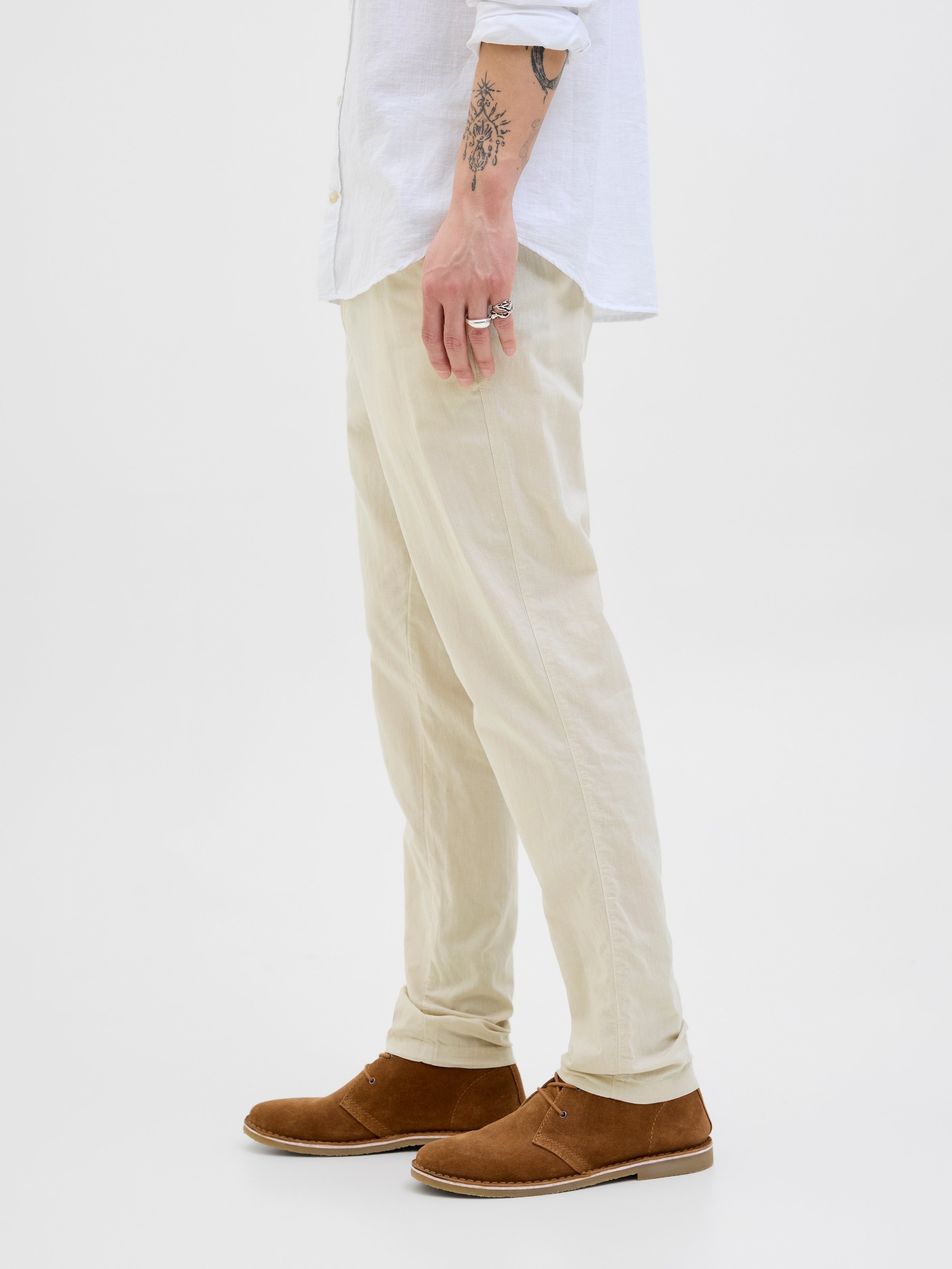 Jack & Jones Chinohose »JPSTACE SUMMER CHINO PANT SN«  mit Reissverschluss