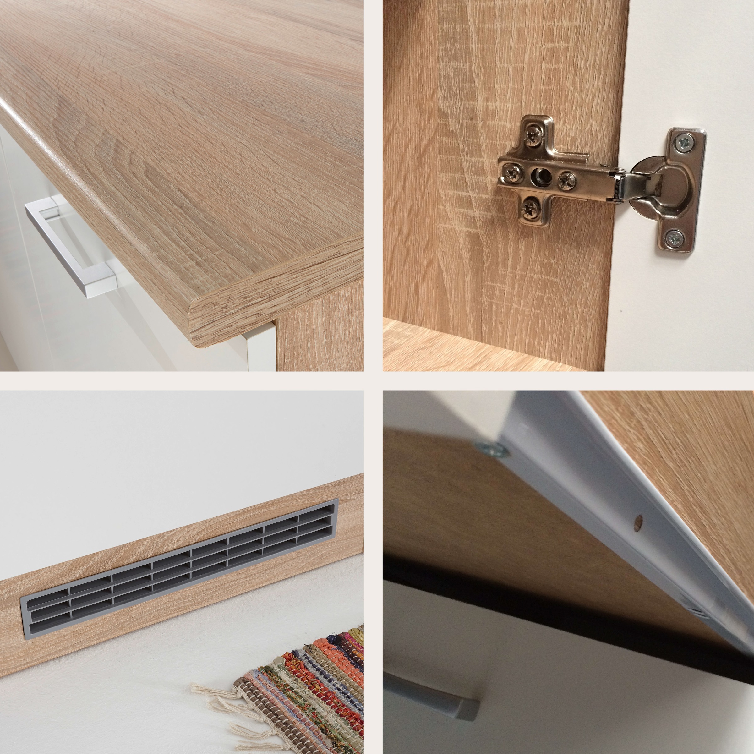 BASIC by Balculina Küchenzeile »Andy« Breite 270 cm, wahlweise mit E-Geräten