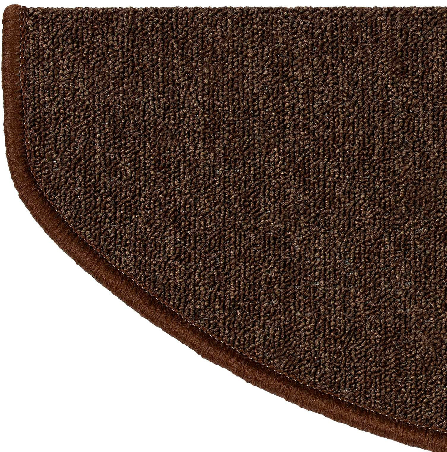 GOODproduct Stufenmatte »Blackburn, melierte Schlinge« halbrund 4 mm Höhe grosse Farbauswahl, selbstklebend, auch als Set 15 Stück