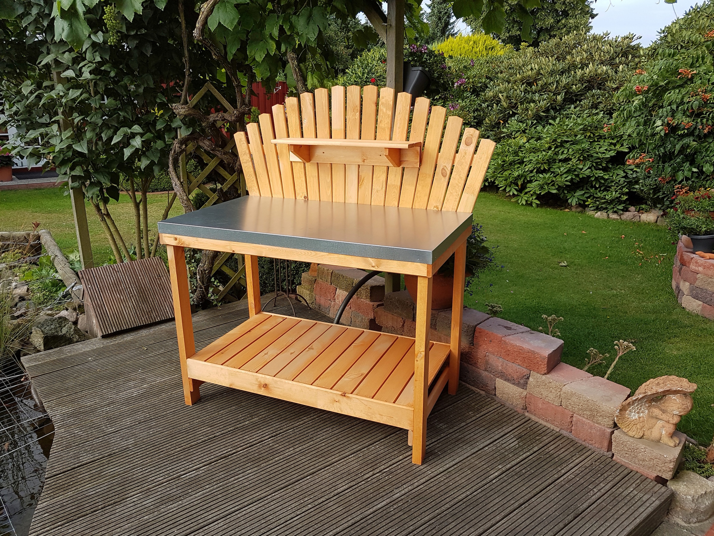 promadino Table de plantation »Helga« LxPxH : 116x69x139 cm