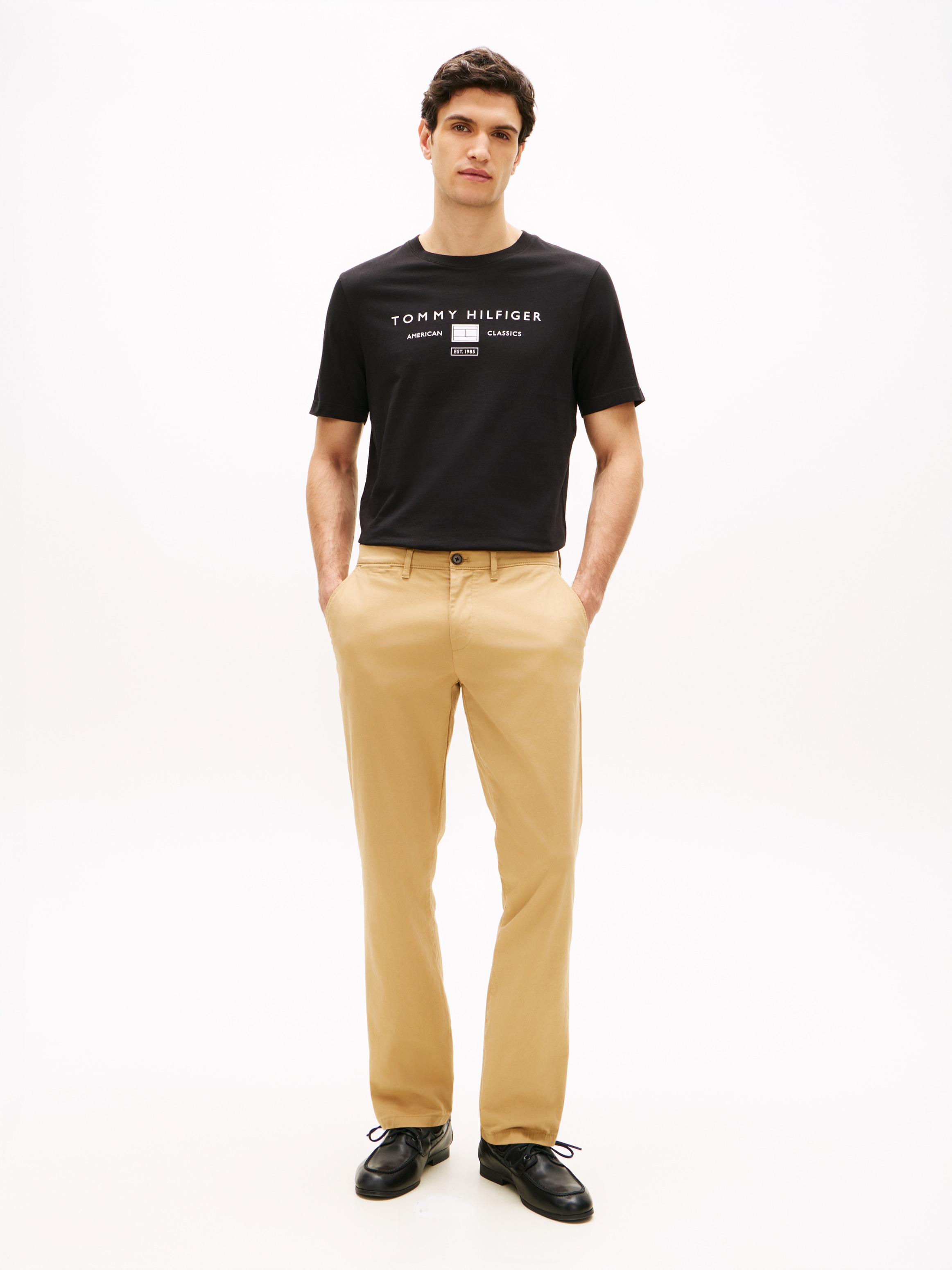 Tommy Hilfiger T-shirt »BRAND LOVE MONO STACK« en jersey avec logo