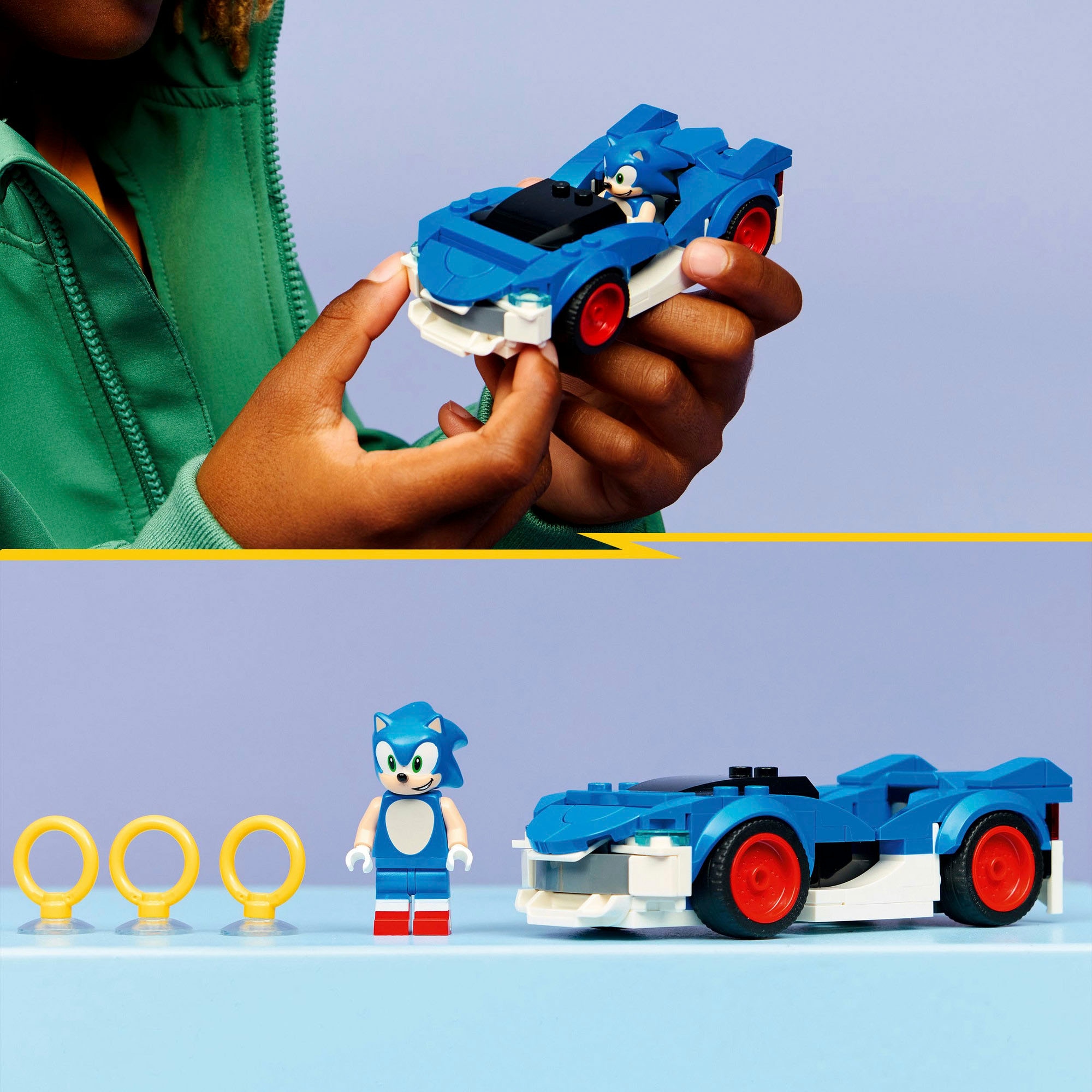LEGO® Pions de construction »Sonic: Speedster Lightning (77117), LEGO Sonic«