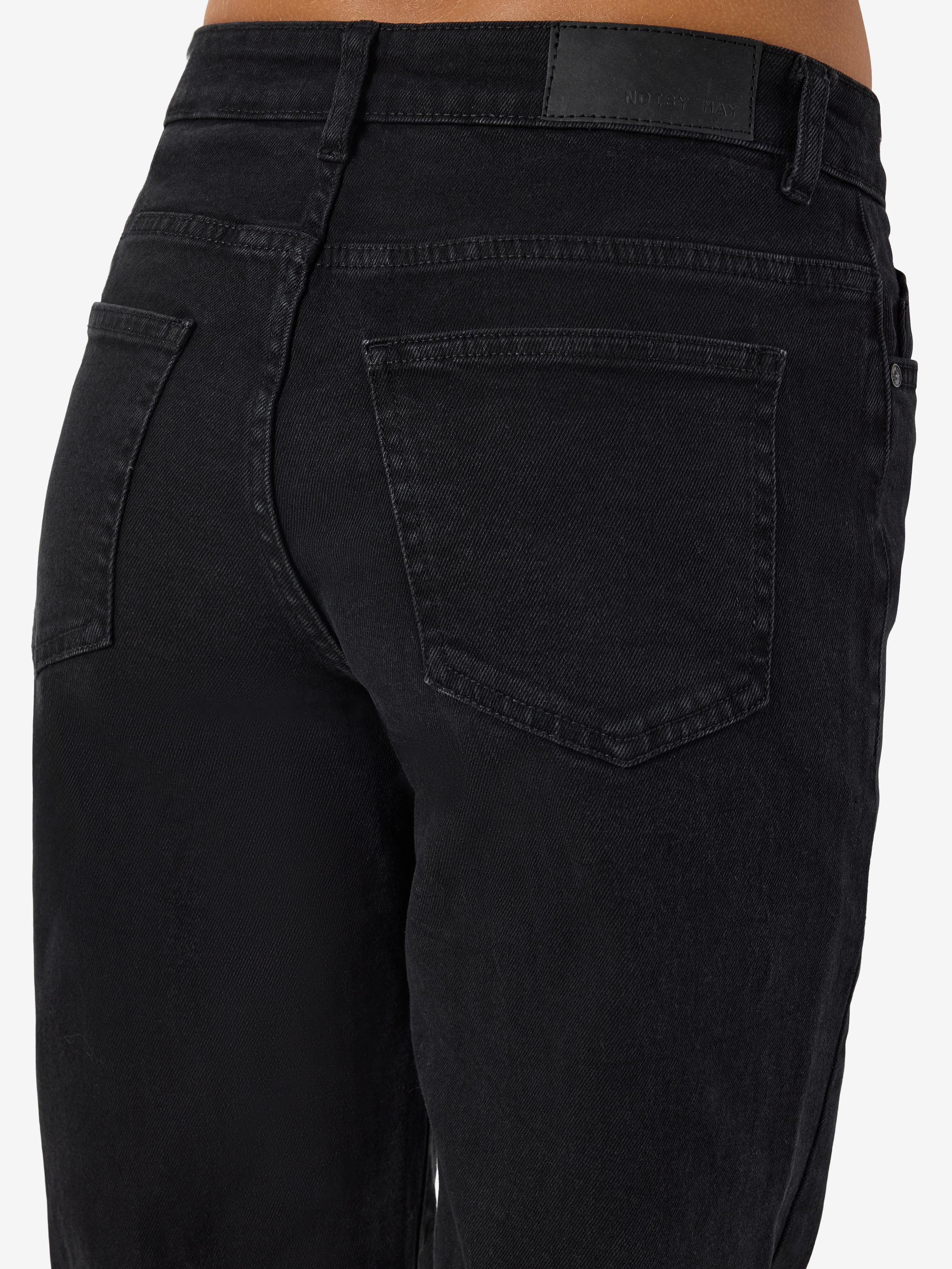 Noisy may Jeans droit »NMYOLANDA NW WIDE JEANS BLACK NOOS« extra lang