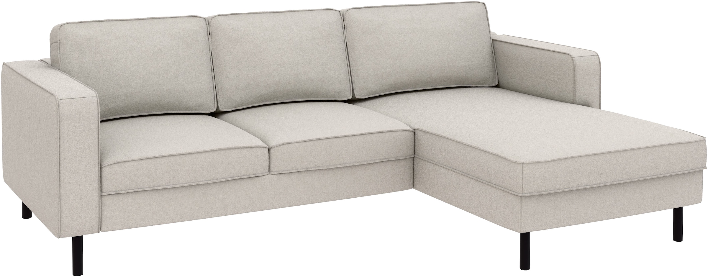 TRENDMANUFAKTUR Ecksofa »Watkins Couch wahlweise mit Schlaffunktion und Bettkasten,auch in Cord« Recamiere beidseitig montierbar, Sofa in L-Form, Breite 232 cm