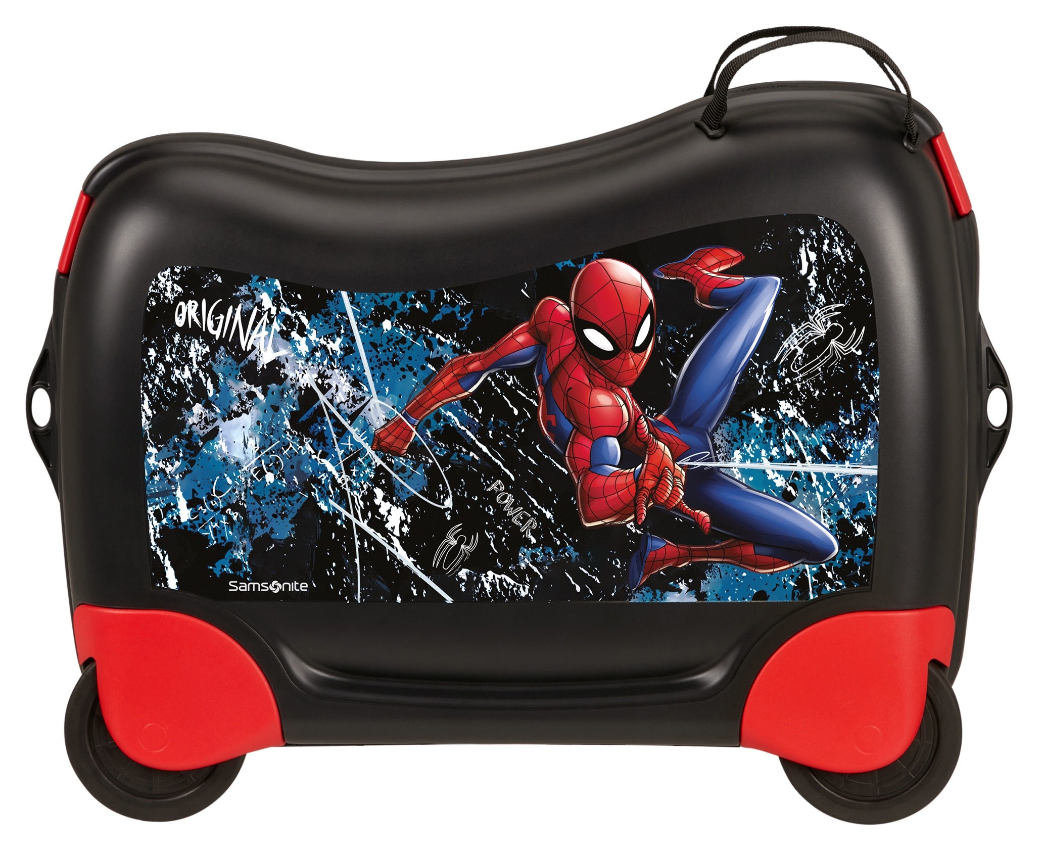 Samsonite Kinderkoffer »DREAM2GO MARVEL, Spiderman Mystery« 30 l 4 Rollen mit Haltegurt, Hauptfach mit Kreuzspannbändern, aus Polypropylen