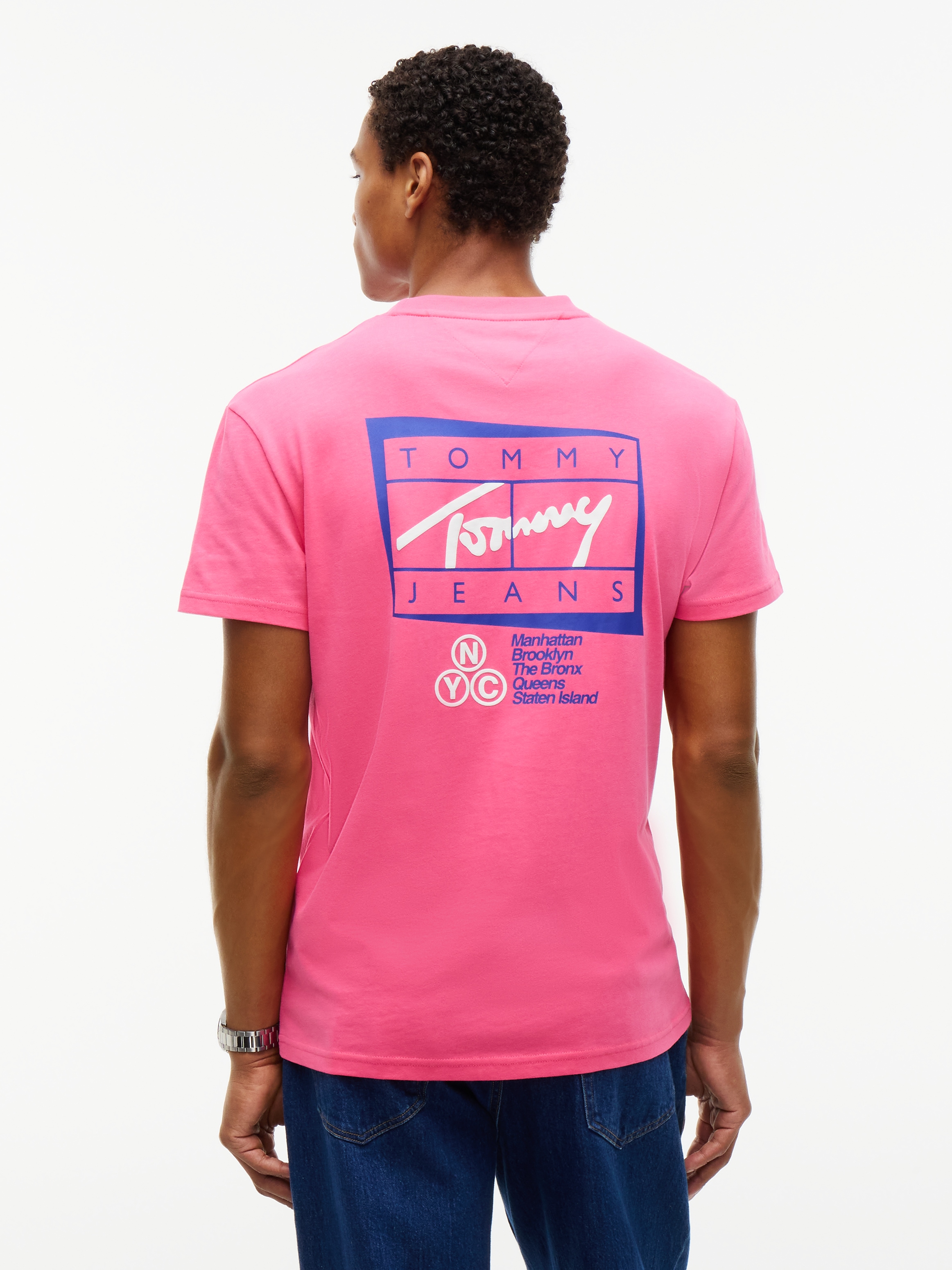 Tommy Jeans T-shirt »REGULAR SIGNATURE PLAY TEE« Coupe régulière avec imprimé
