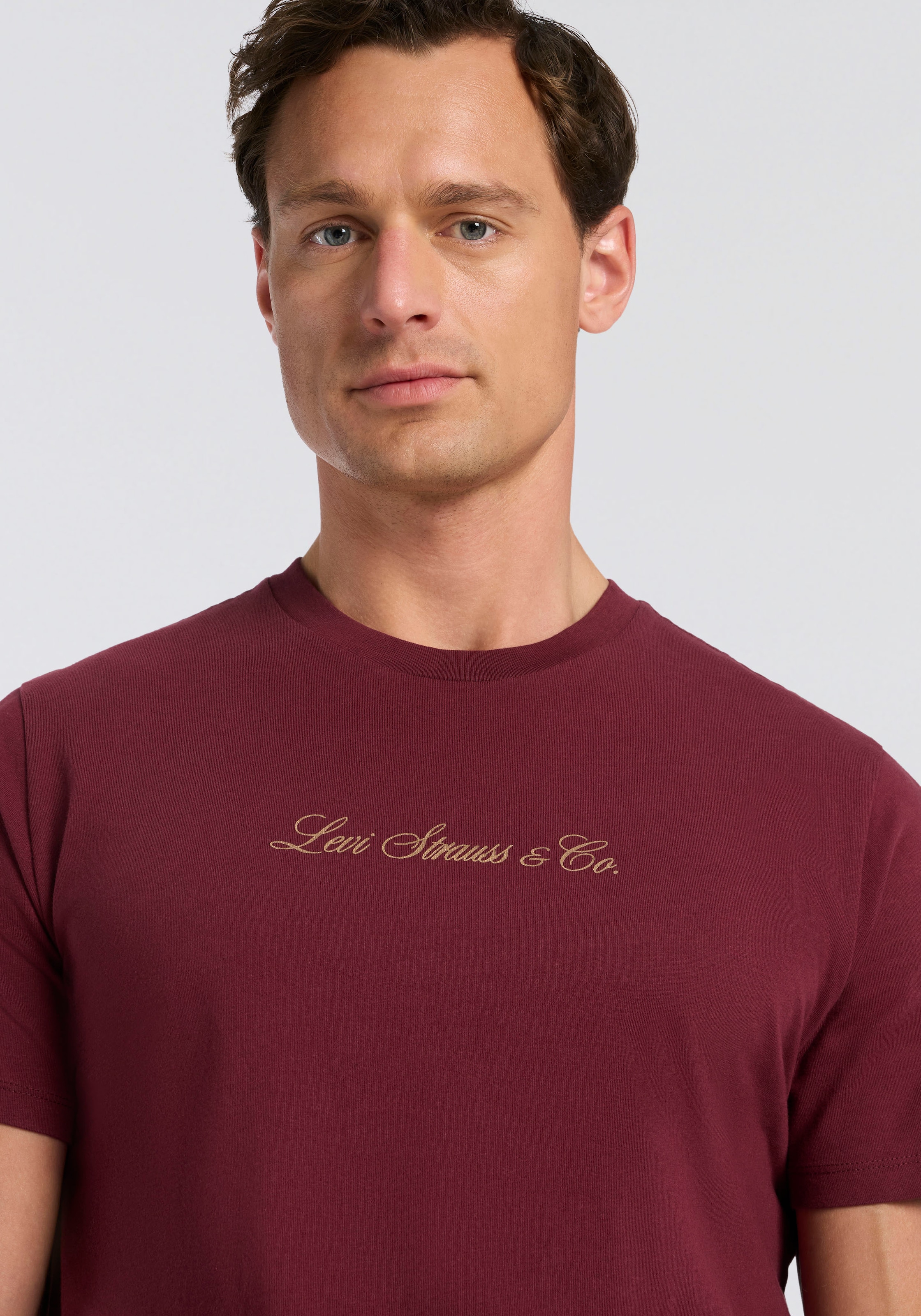 Levi's® T-shirt mit Schriftzug