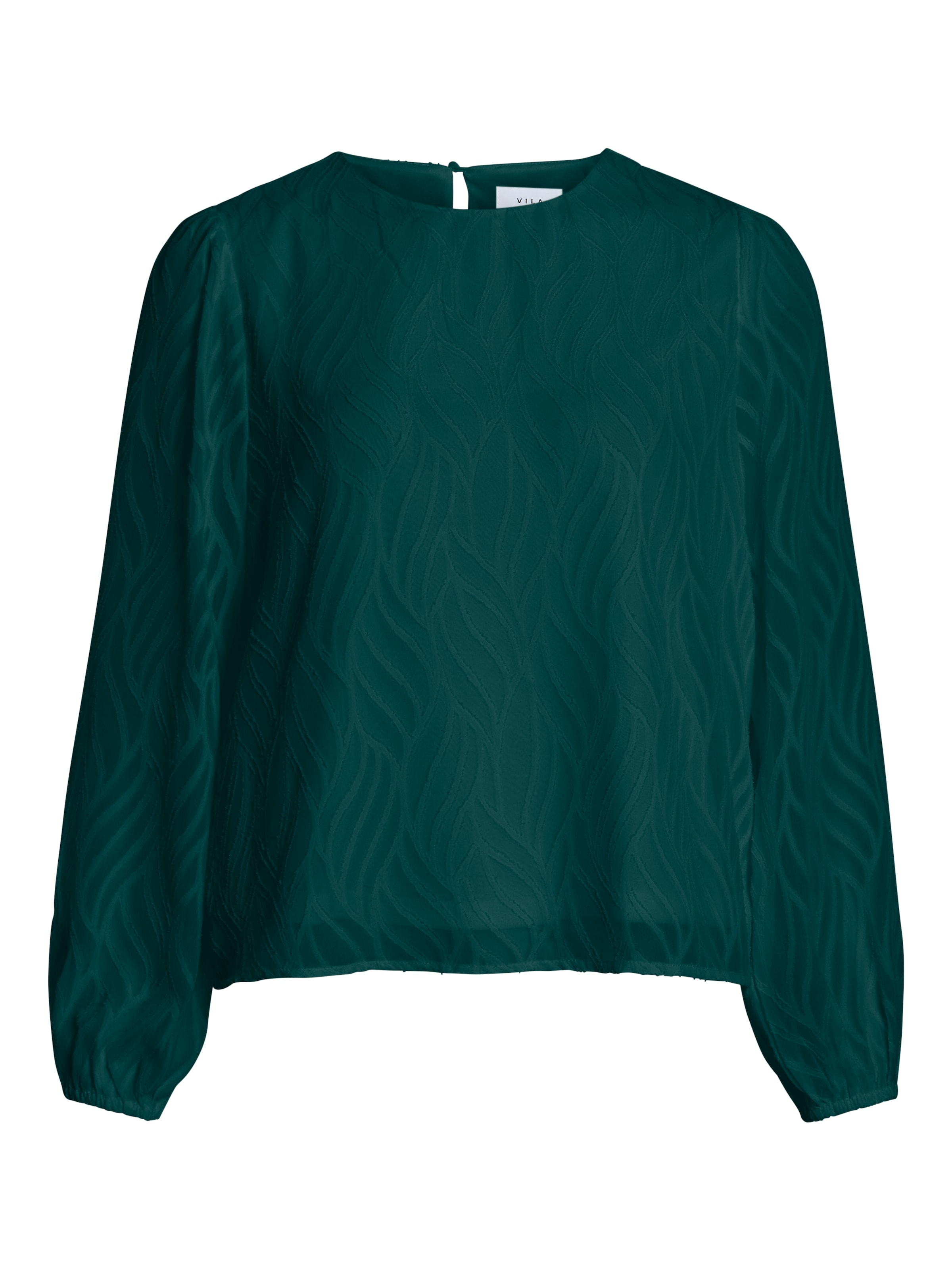 Vila Chemisier »VIMIKA O-NECK L/S TOP - NOOS«