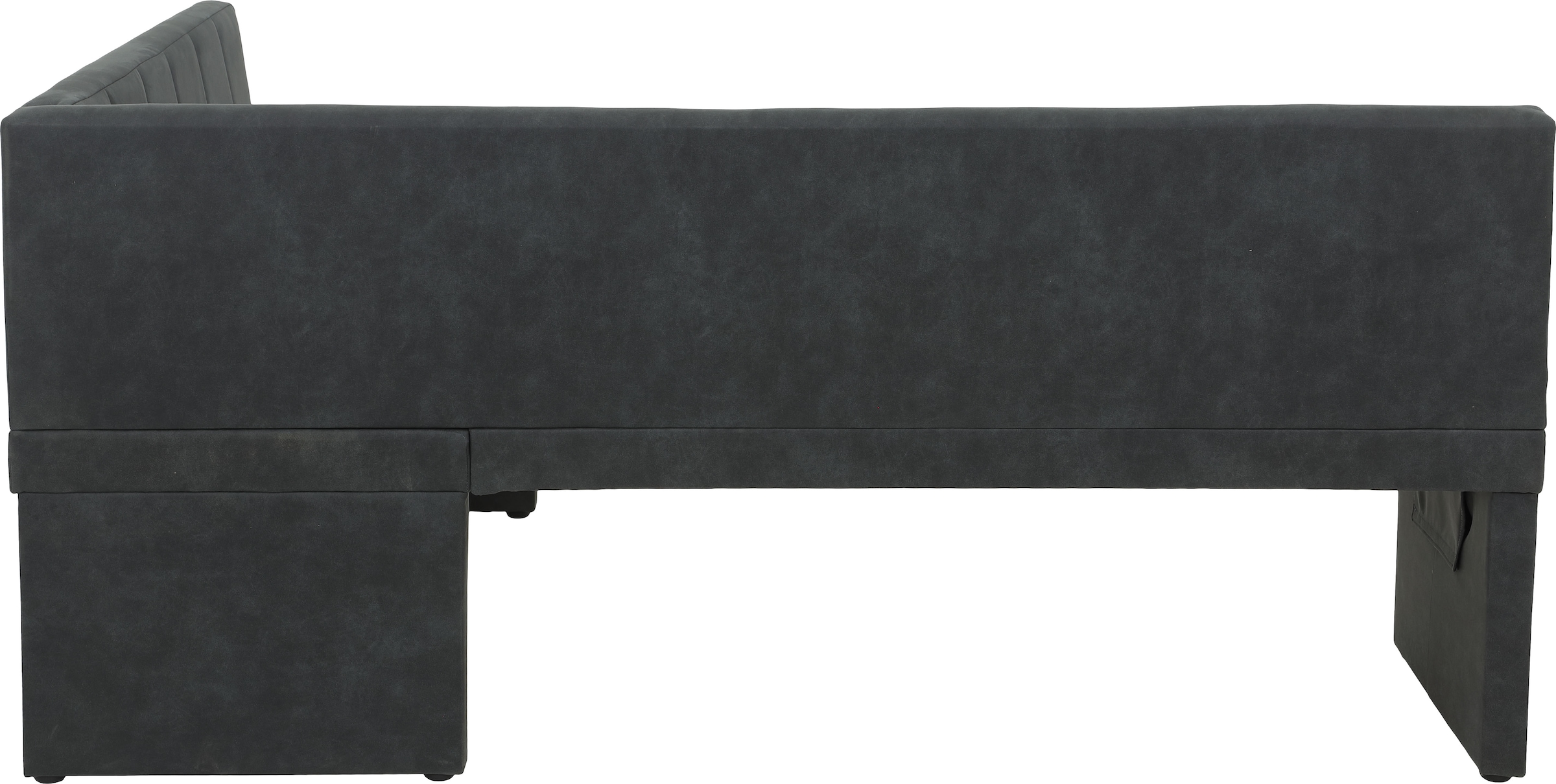 HELA Essgruppe »SPREE« 4 Stk. tlg. Esstisch 140x90 cm mit Dickkante, Microfaserbezug,