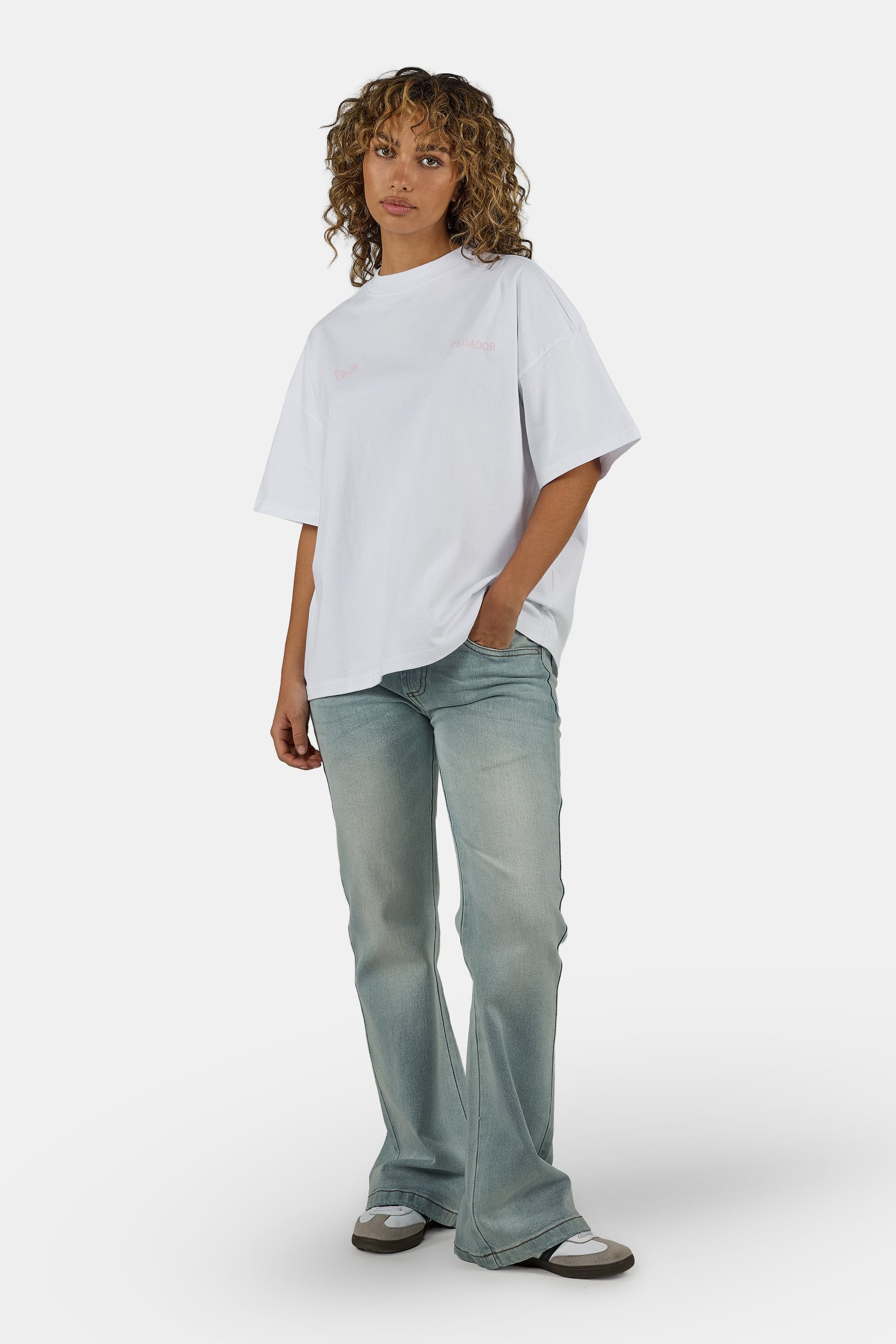 PEGADOR T-shirt »Nivelles Heavy Oversized Tee« Coton, oversize