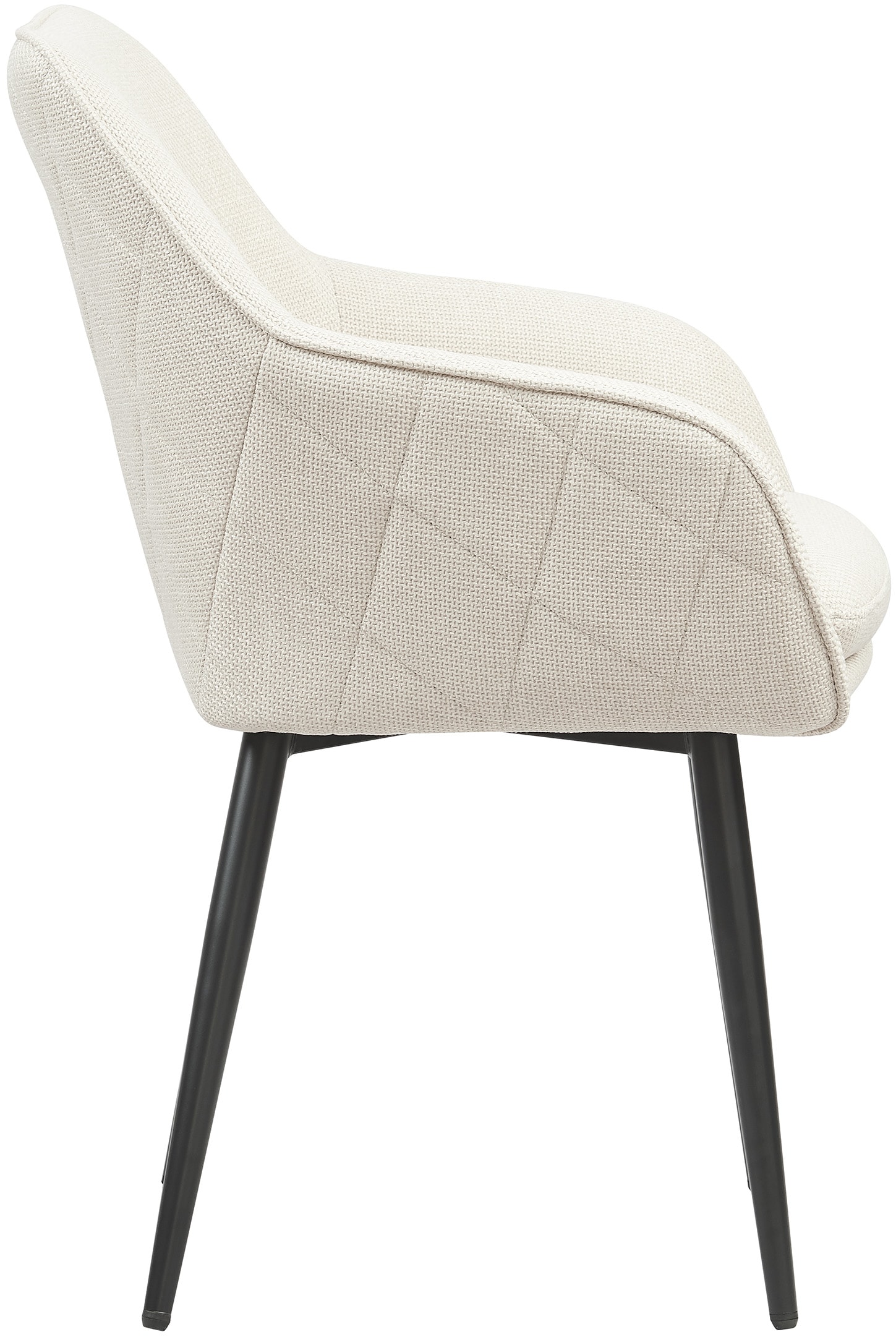 SalesFever Chaise de salle à manger »Boston - Der Stuhl für Ihr Esszimmer« () Diamantsteppung auf der Rückseite - Charmant & Einzigartig