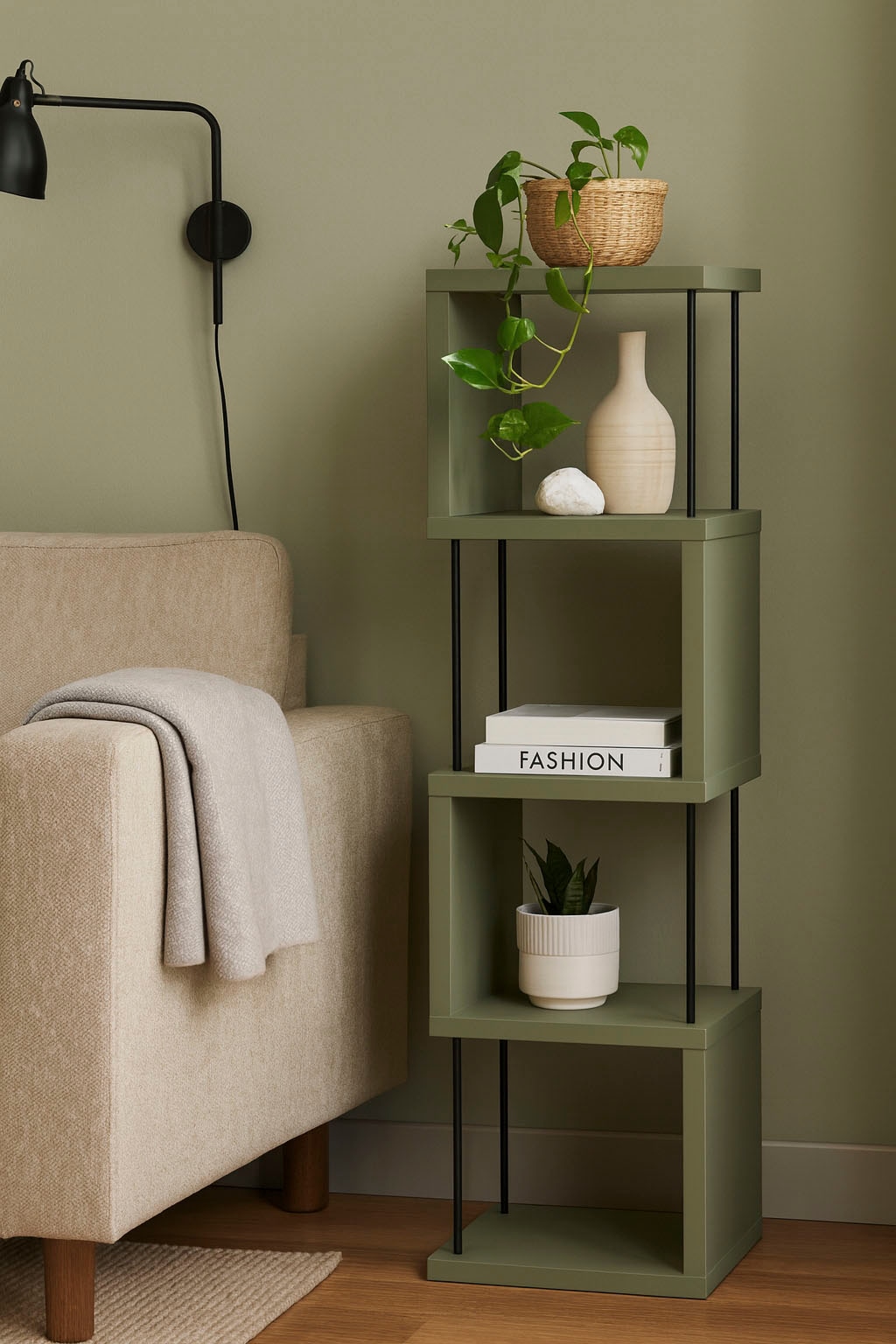 Mäusbacher Étagère sur pied »Sticks Regale« largeur 33 cm