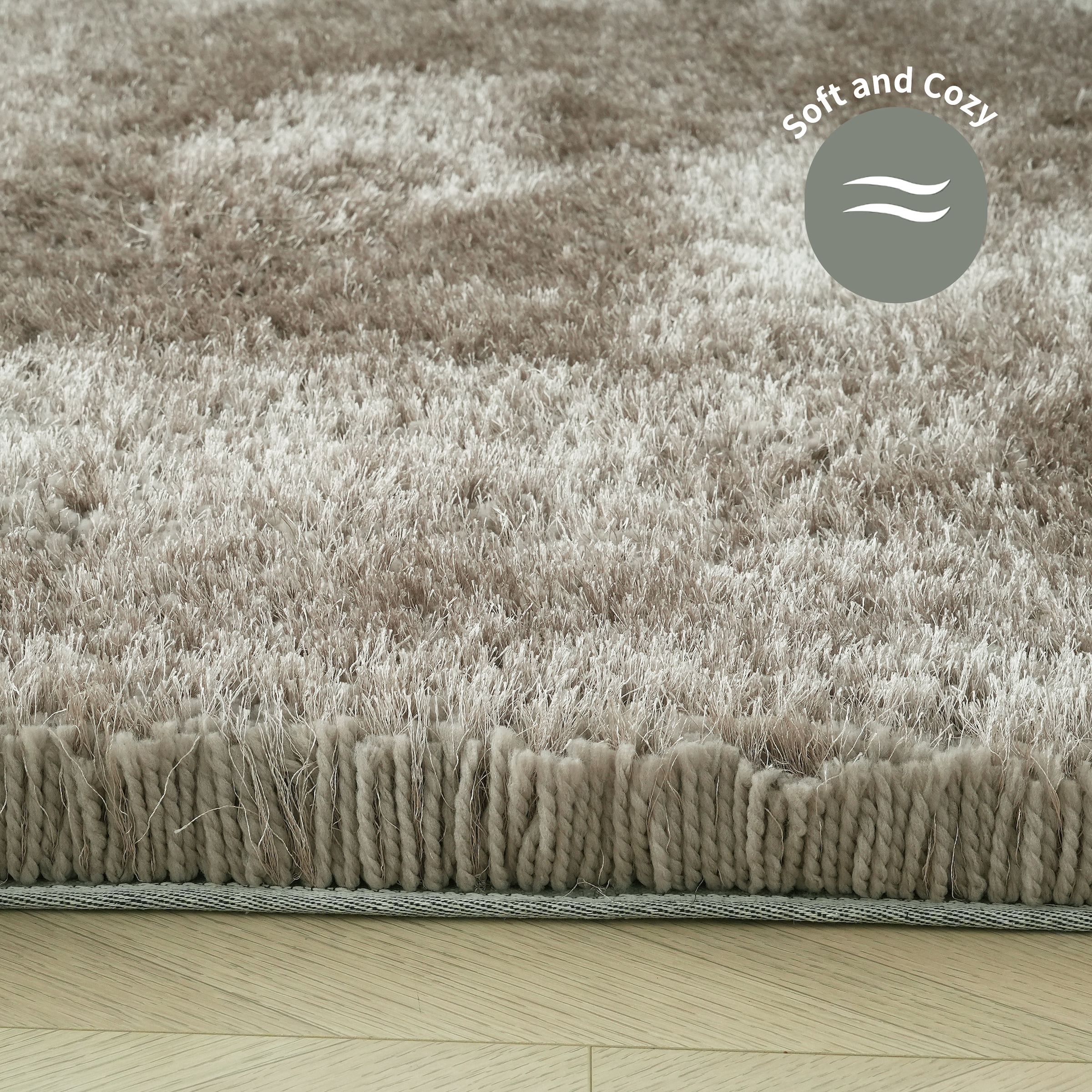 GOODproduct Hochflor-Teppich »Micro exclusiv Teppich, sehr hoher Flor, weich durch Mikrofaser« rechteckig 78 mm Höhe sehr weich, flauschig, uni, Wohnzimmer, Schlafzimmer