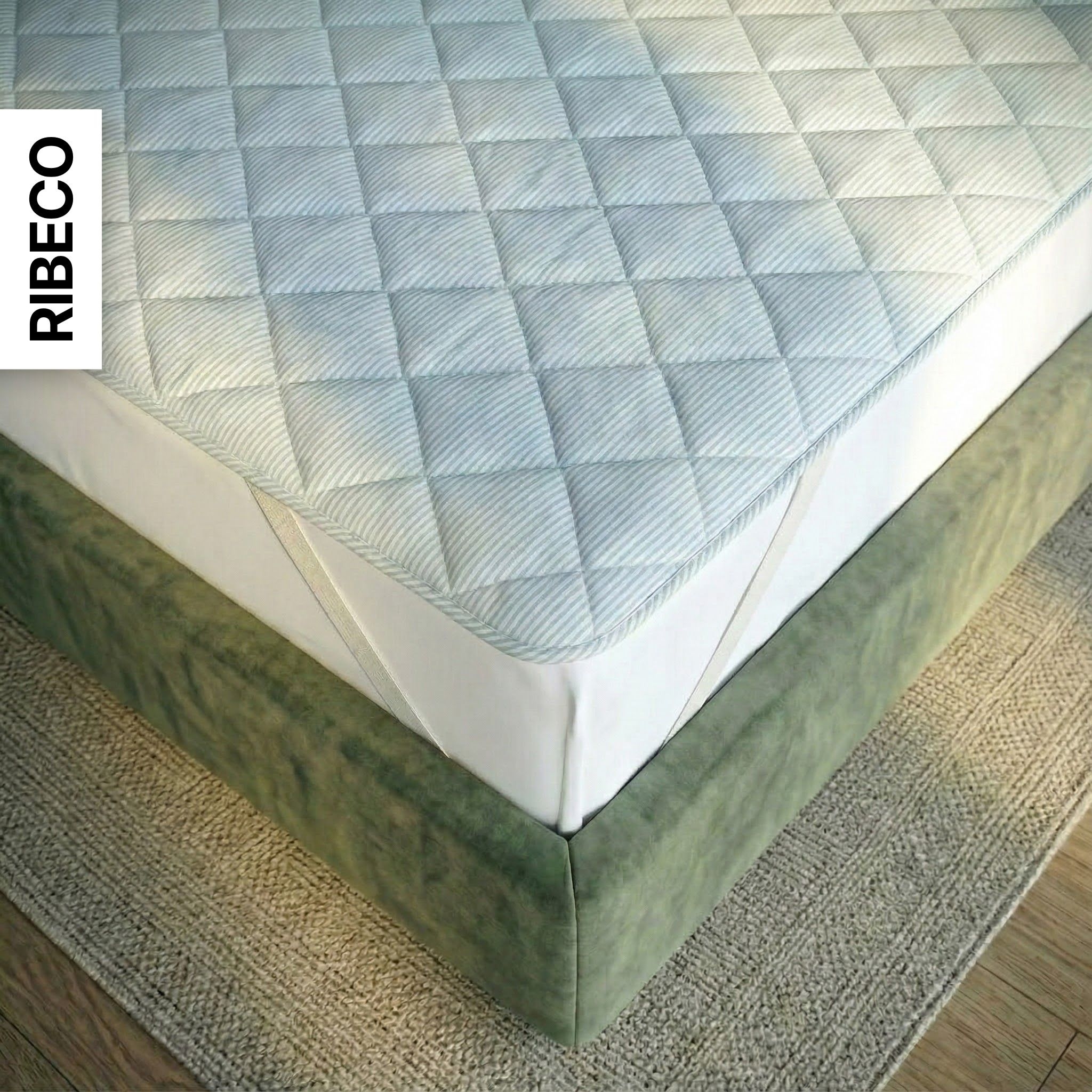 RIBECO Matratzenauflage »Top Cool, Auflage 90x200 cm, 120x200 cm, 180x200 cm, wendbar« Matratzenschoner, mit über 1.400 positiven Kundenbewertungen!