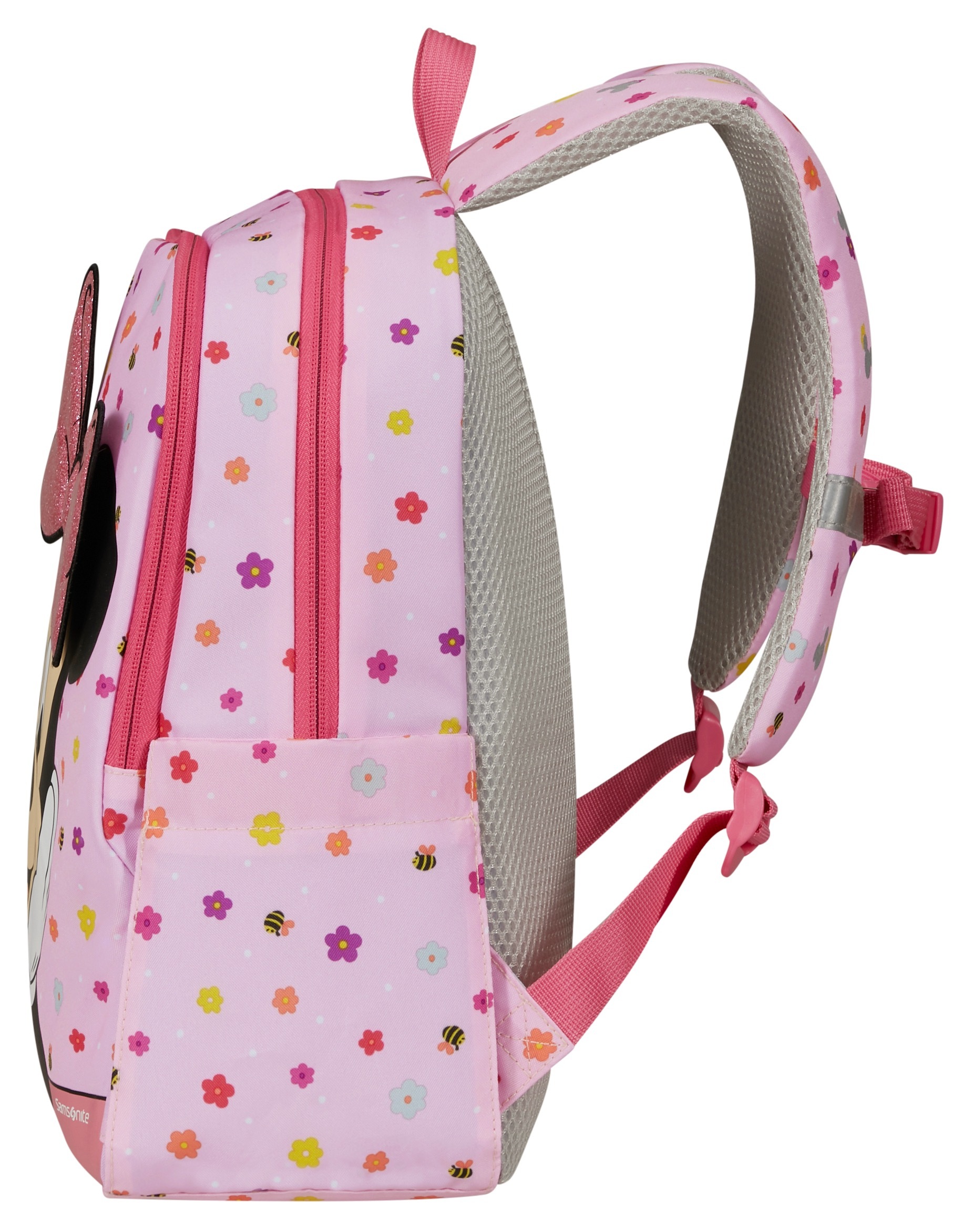 Samsonite Sac à dos pour enfants »DAYDREAM DISNEY, Minnie Flower Power« reflektierende Details