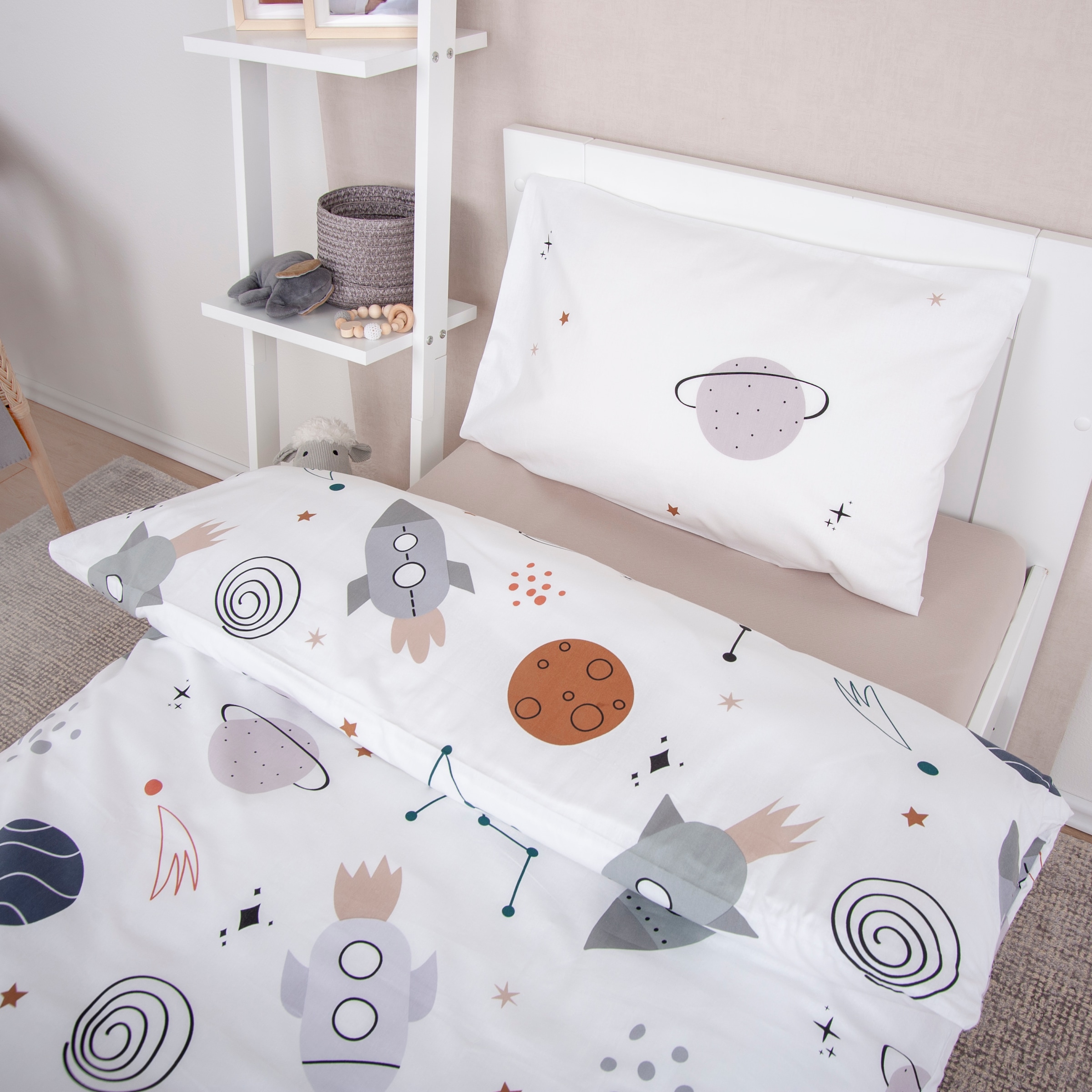 Baby Best Linge de lit pour bébé »BabyBest Weltall« 2 cuis