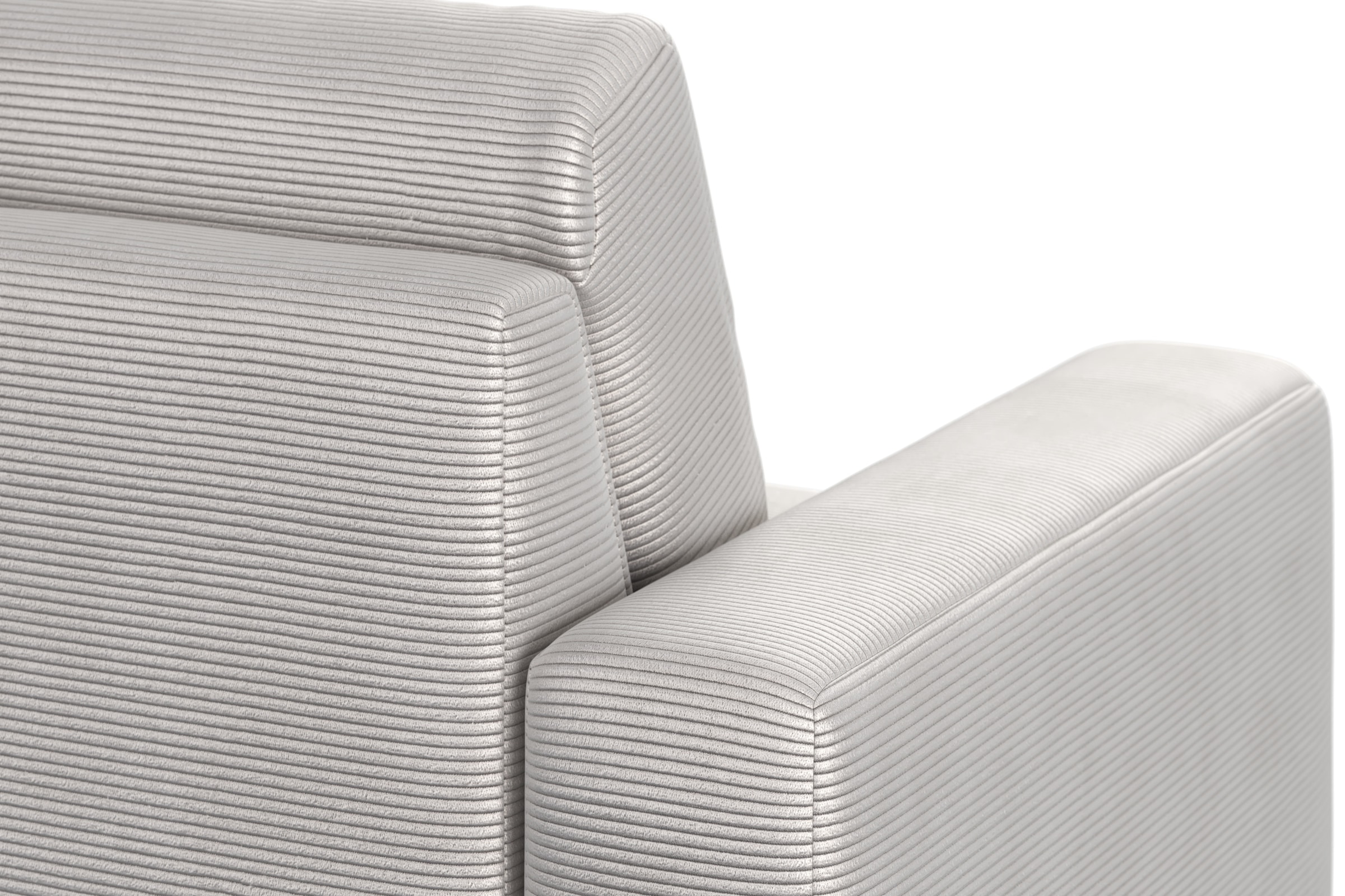 Home affaire Ecksofa »Summer L-Form« mit Ottomane, mit oder ohne Bettfunktion und Bettkasten, Cord-Bezug