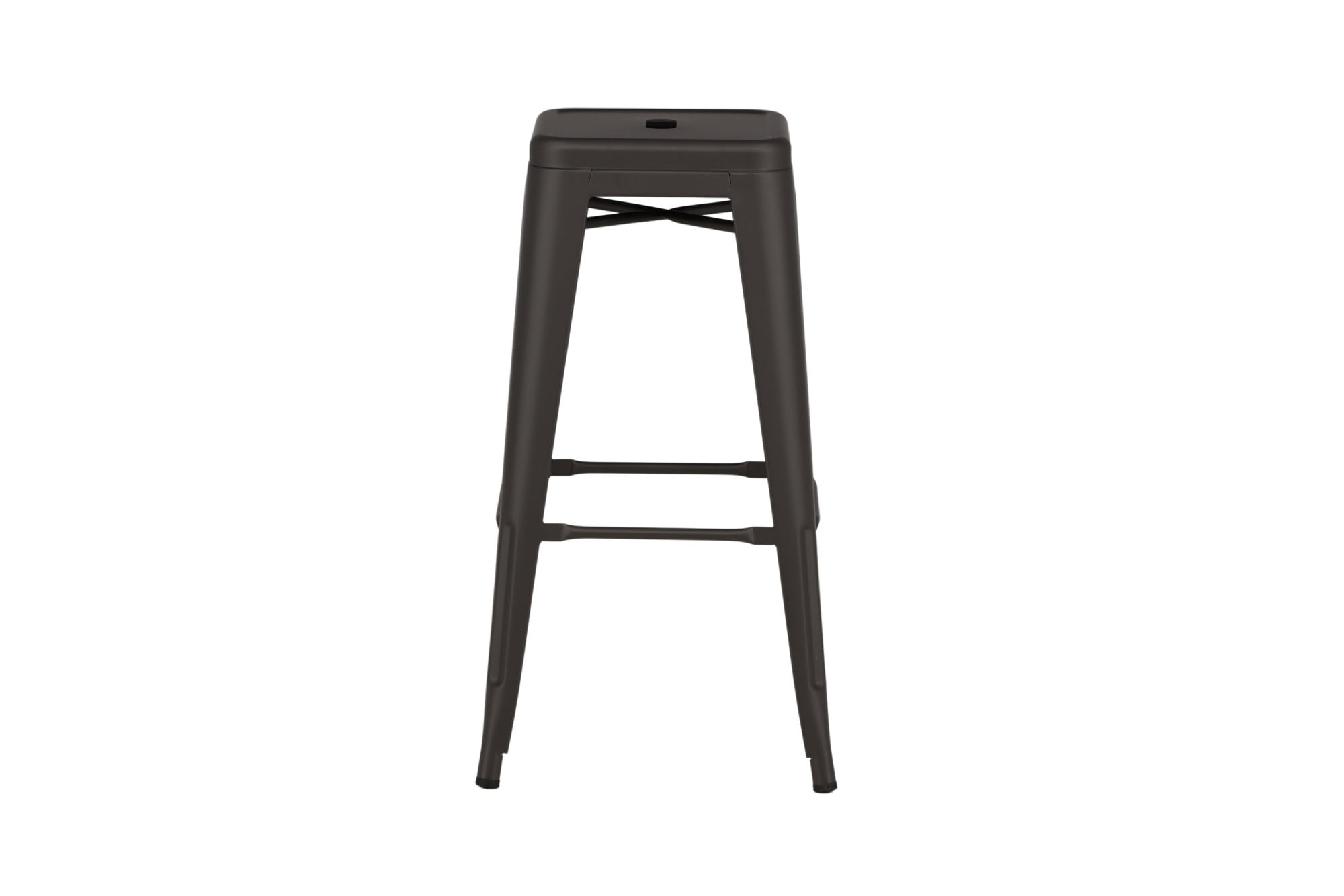 Venture Home Tabouret de bar »Tempe, 4er-Set Barhocker, kompakt, 136 kg belastbar« Ensemble, 4 cuis tlg. Tabouret de bar, cadre en acier, repose-pieds, pieds évasés, simple