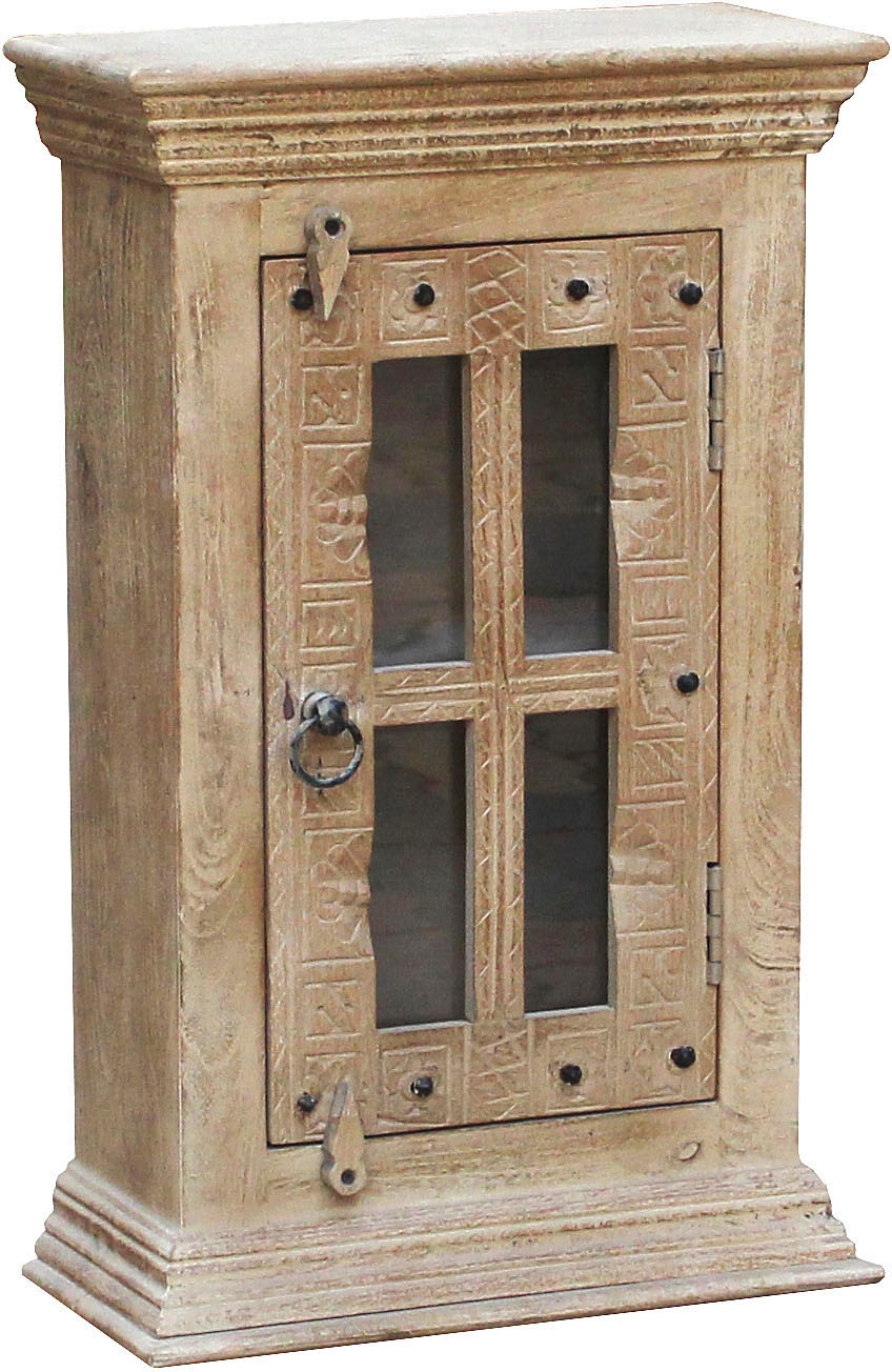 SIT Armoire suspendue »Daipur« ornements sculptés