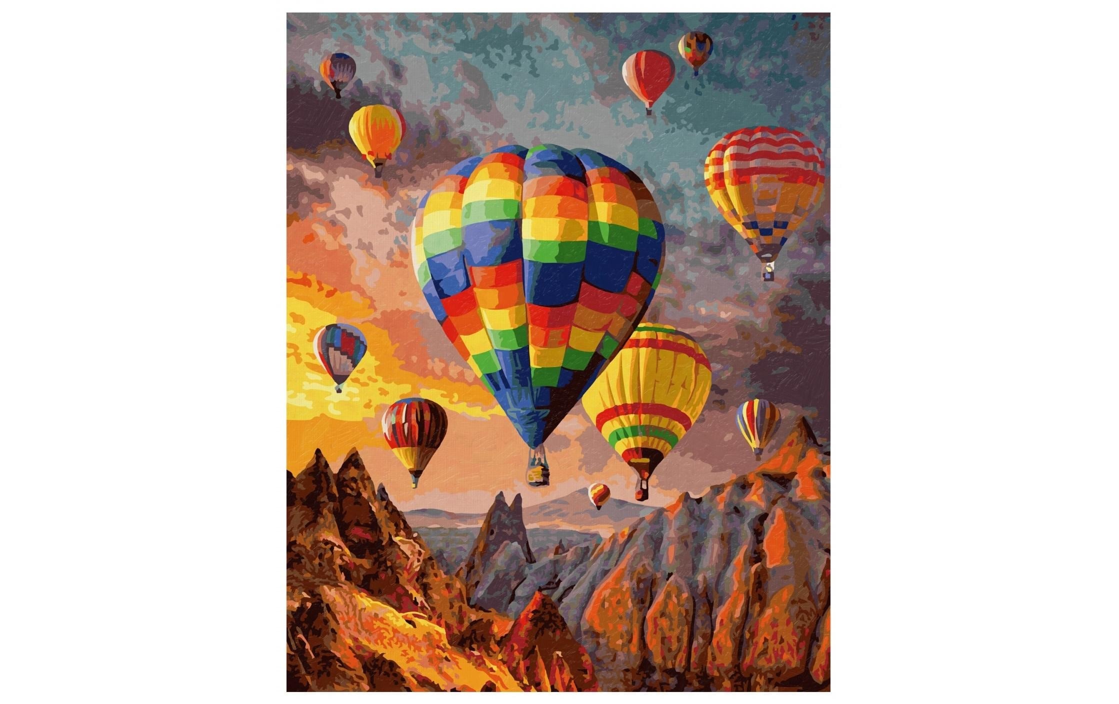 Schipper Peinture par numéros »MNZ Heissluftballons«