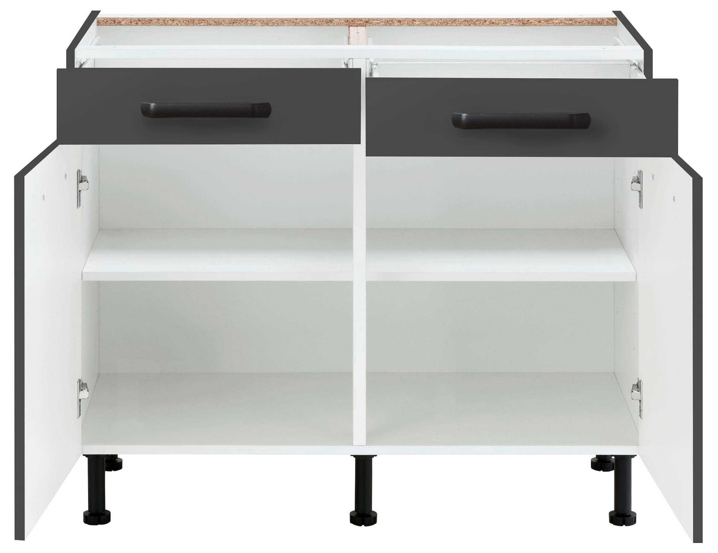 wiho Küchen Unterschrank »Simi« Soft-Close-Funktion in Schubkästen und Auszügen, verstellbare Füsse