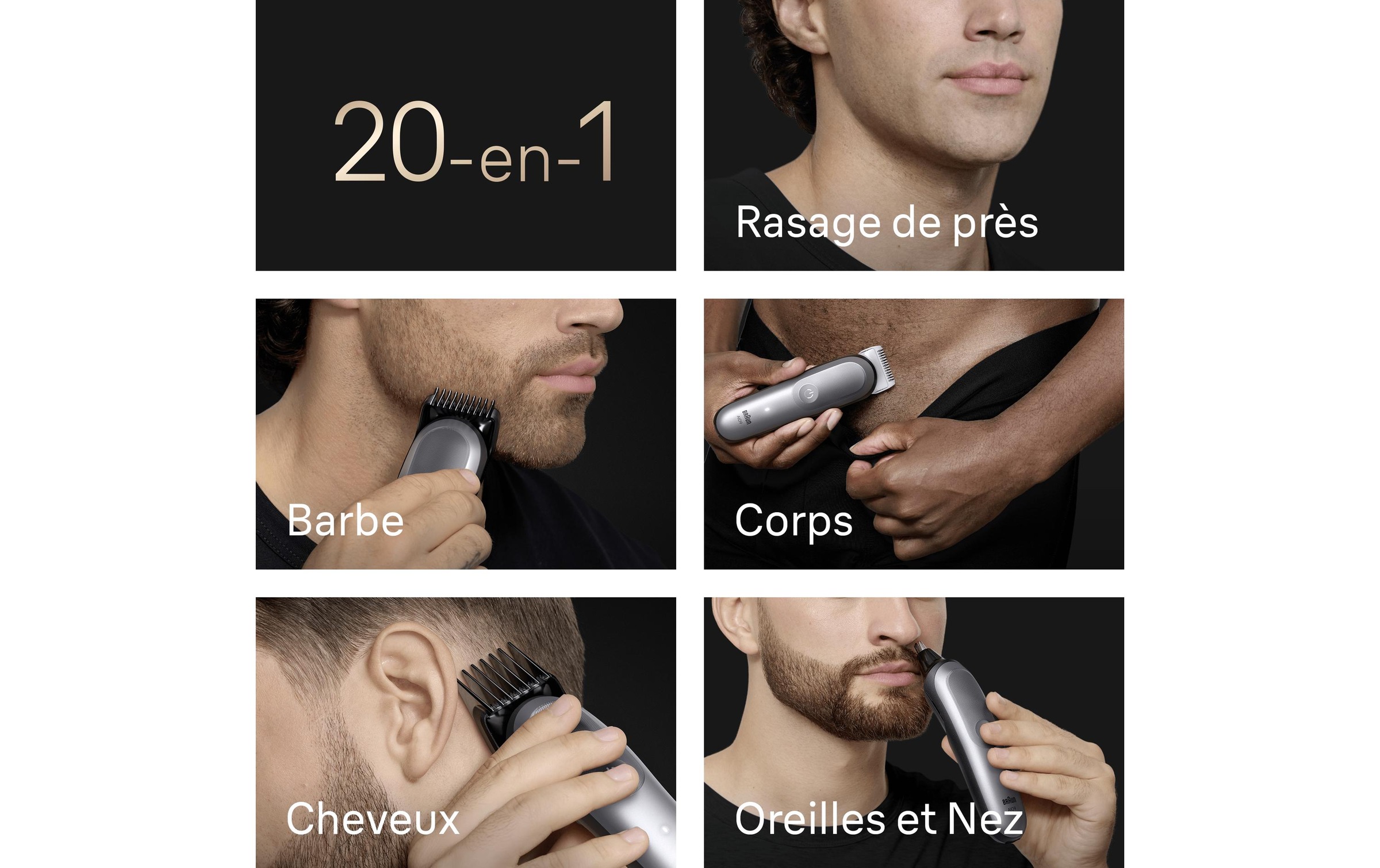 Braun Tondeuse à cheveux et à barbe »Series9 All-In-One Style Kit AIO9540«