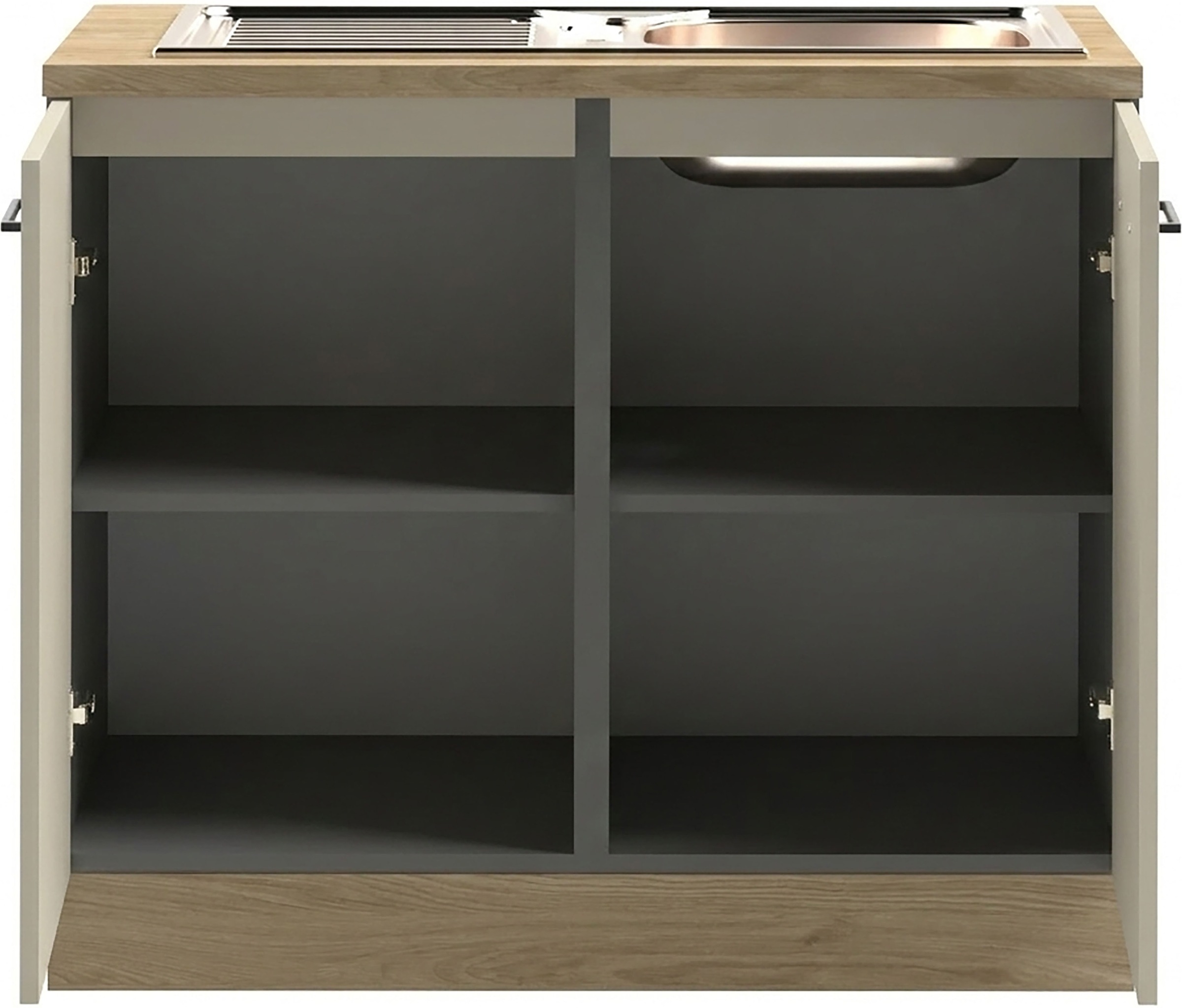 KOCHSTATION Spülenschrank »KS-Kolari« 1 Stk. tlg. Masse (B/T/H): 100,1 x 60 x 88 cm