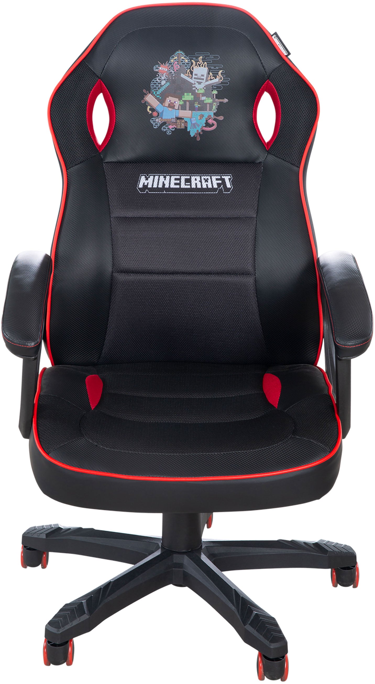 Phoenix Chaise de jeu () 1 cuisdétails rouges, fauteuil de course