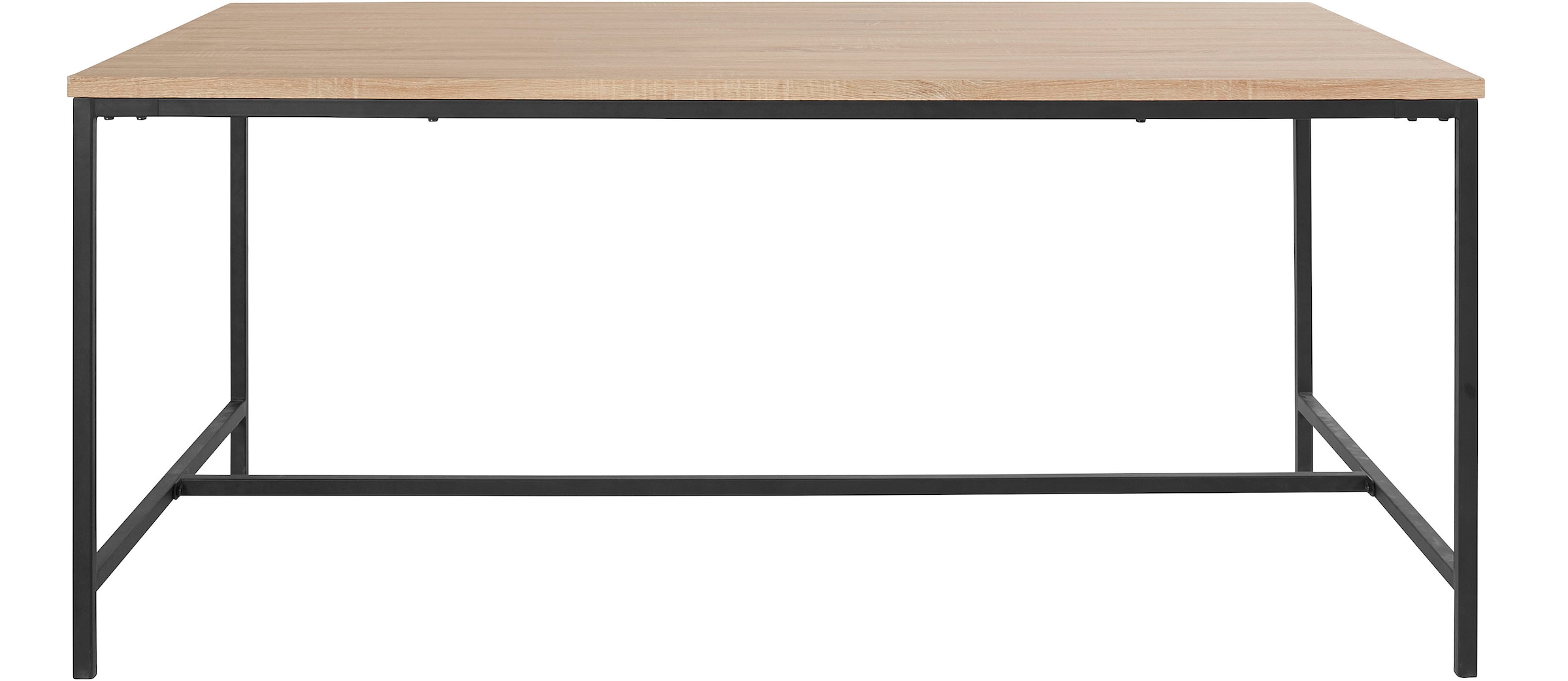 GOODproduct Esstisch »Vadum« 1 Stk. tlg. mit Tischplatte in einer Holzoptik und fühlbare Struktur, Höhe 76 cm