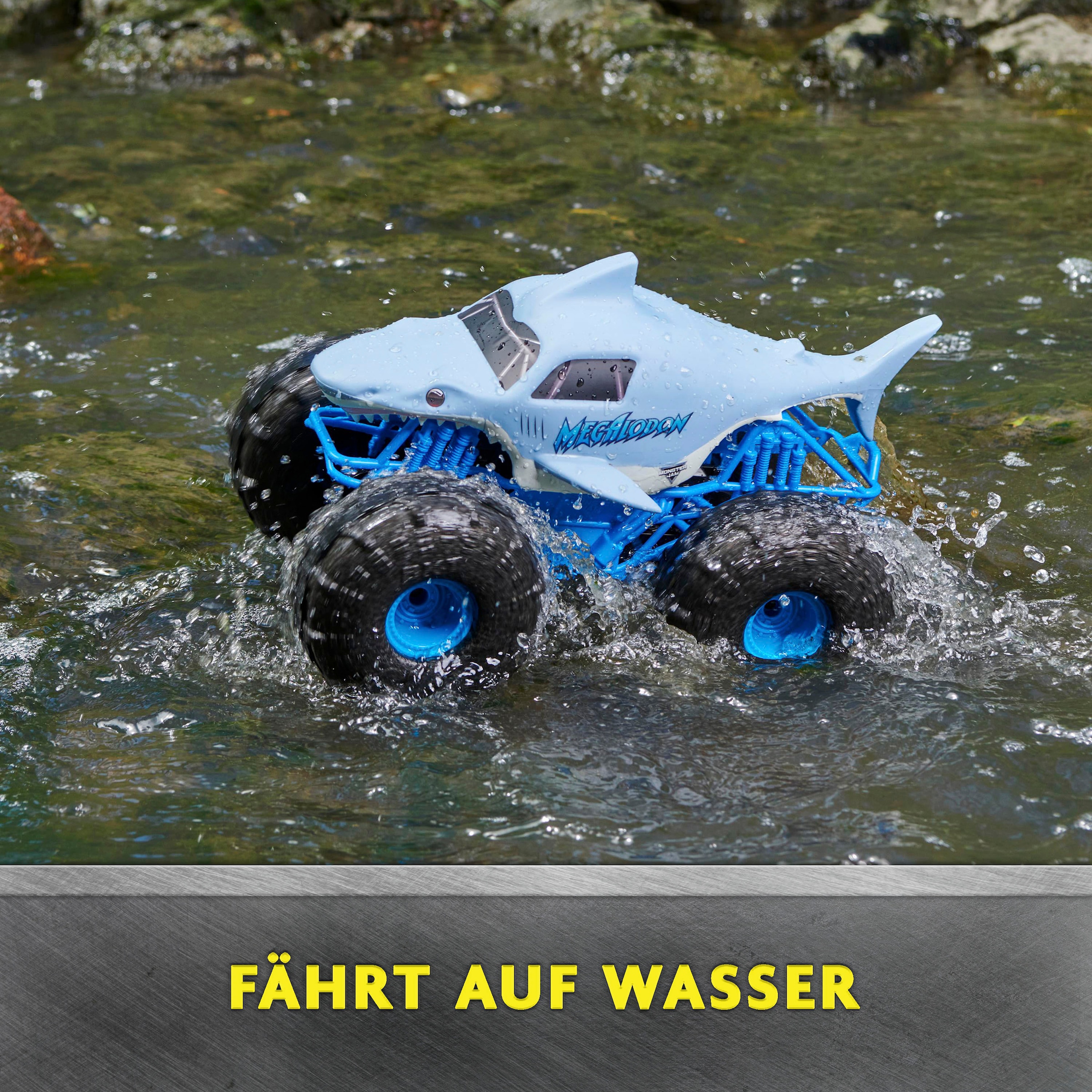 Spin Master RC-Auto »Monster Jam - Megalodon Storm« für Land und Wasser