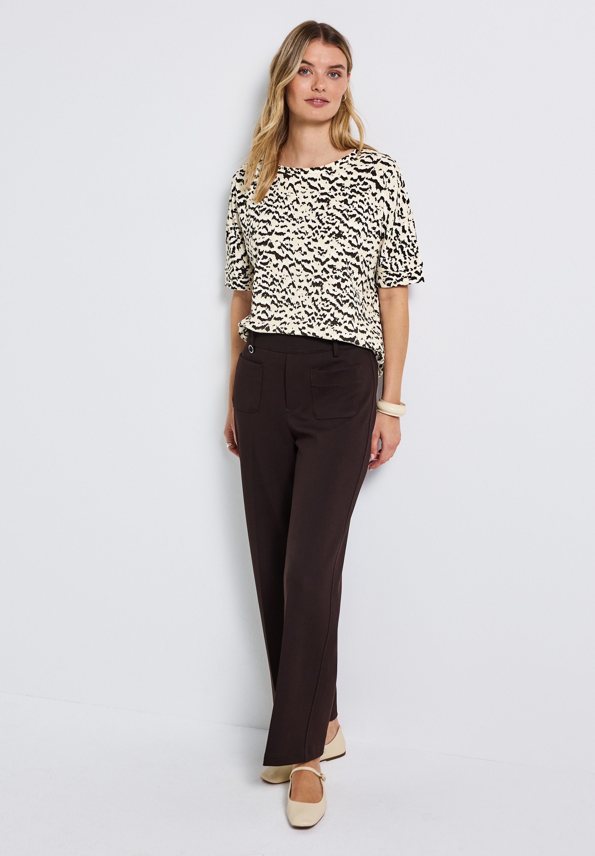 STREET ONE T-shirt mit All-Over Print