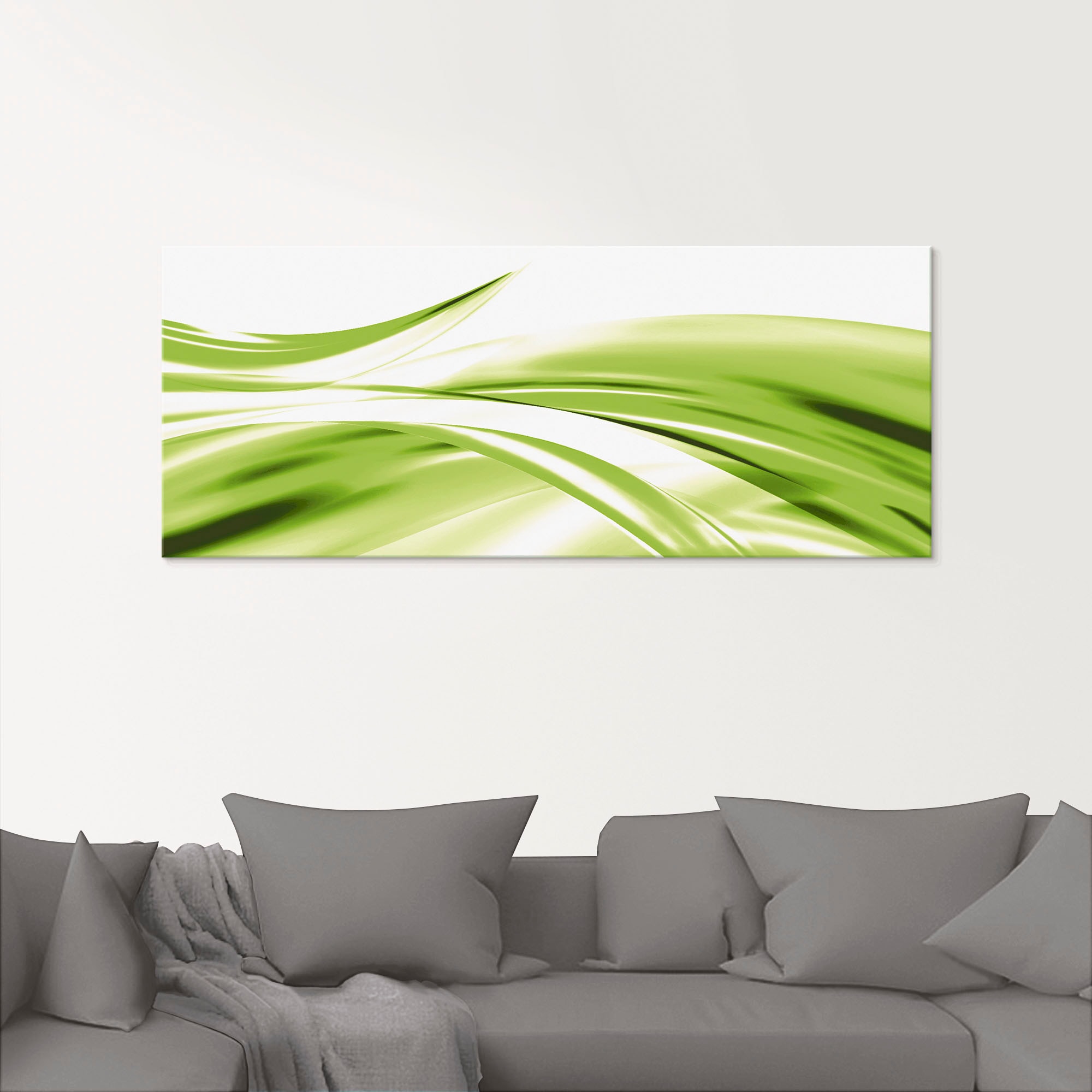 Artland Tableau en verre »Schöne Welle - Abstrakt« 1 cuis tlg. in verschiedenen Grössen