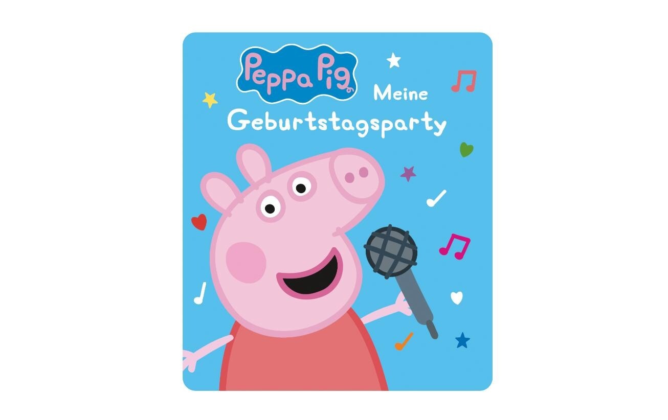 tonies Personnage de feuilleton audio »Peppa Pig – Meine Geburtstagsparty«