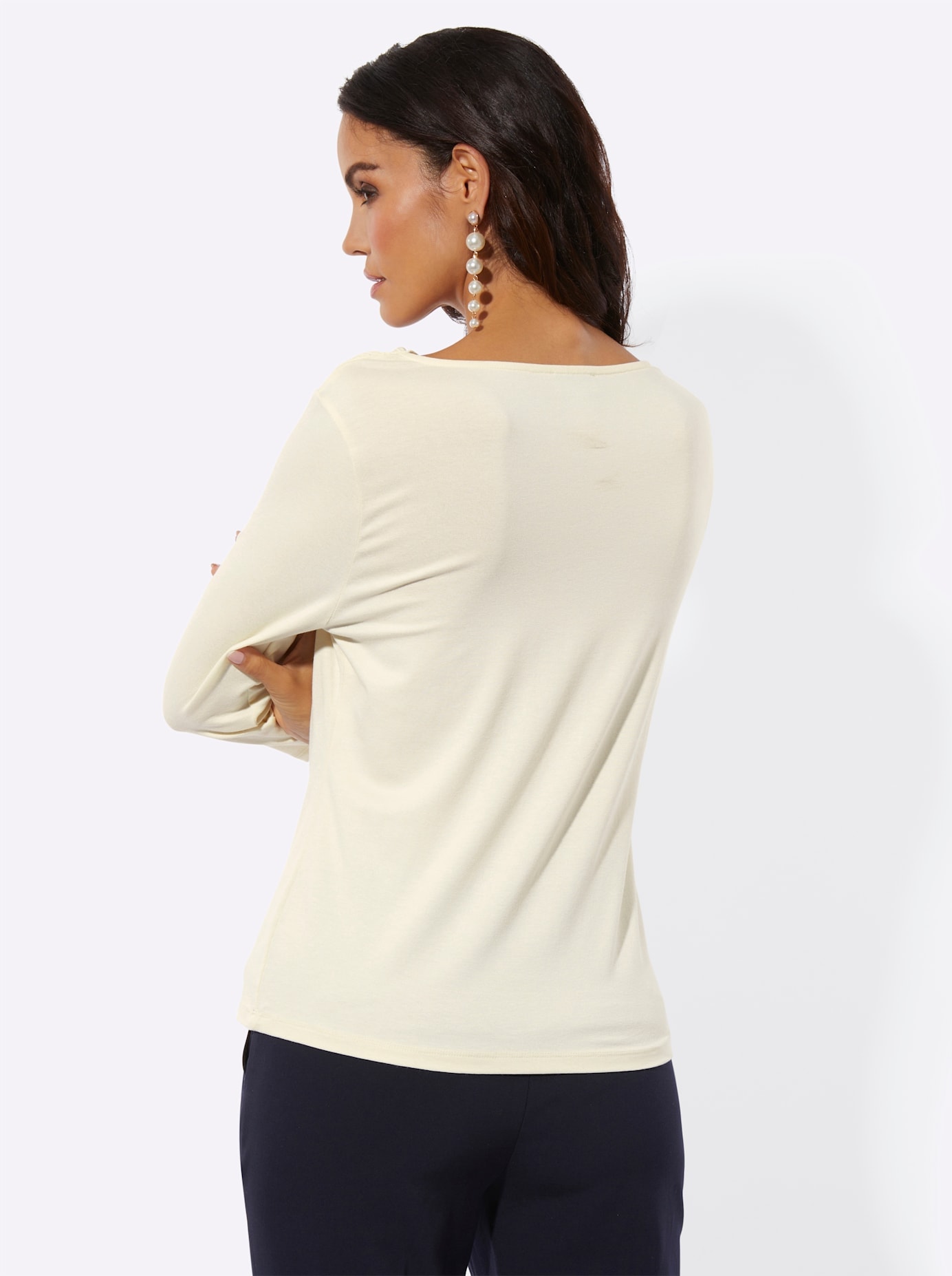 creation L 3/4-Arm-Shirt »Shirt« 1 tlg.