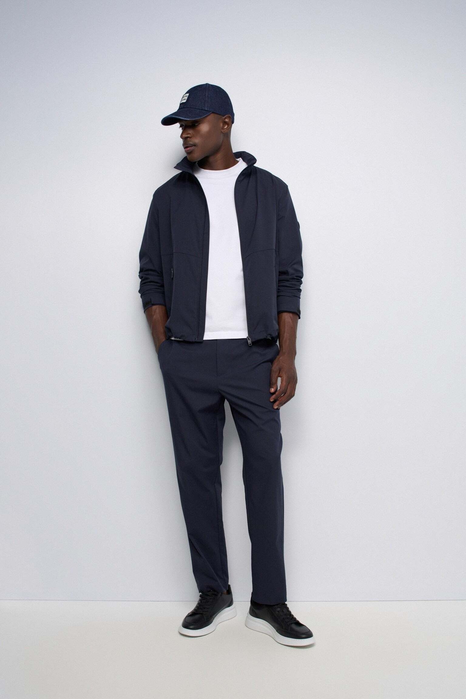Salsa Kurzjacke »Salsa Jeans Jacke Overshirt mit versteckter Kapuze«
