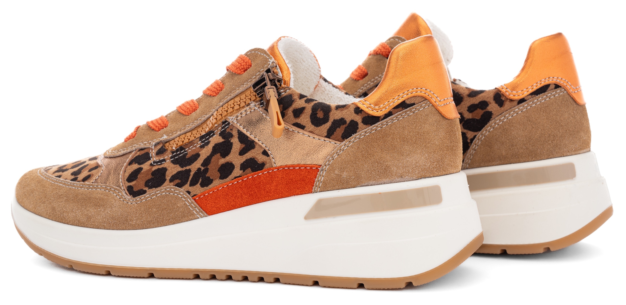 Ara Baskets compensées »GARDA«  , Plateausneaker, Keilsneaker mit Wechselfussbett in H-Weite