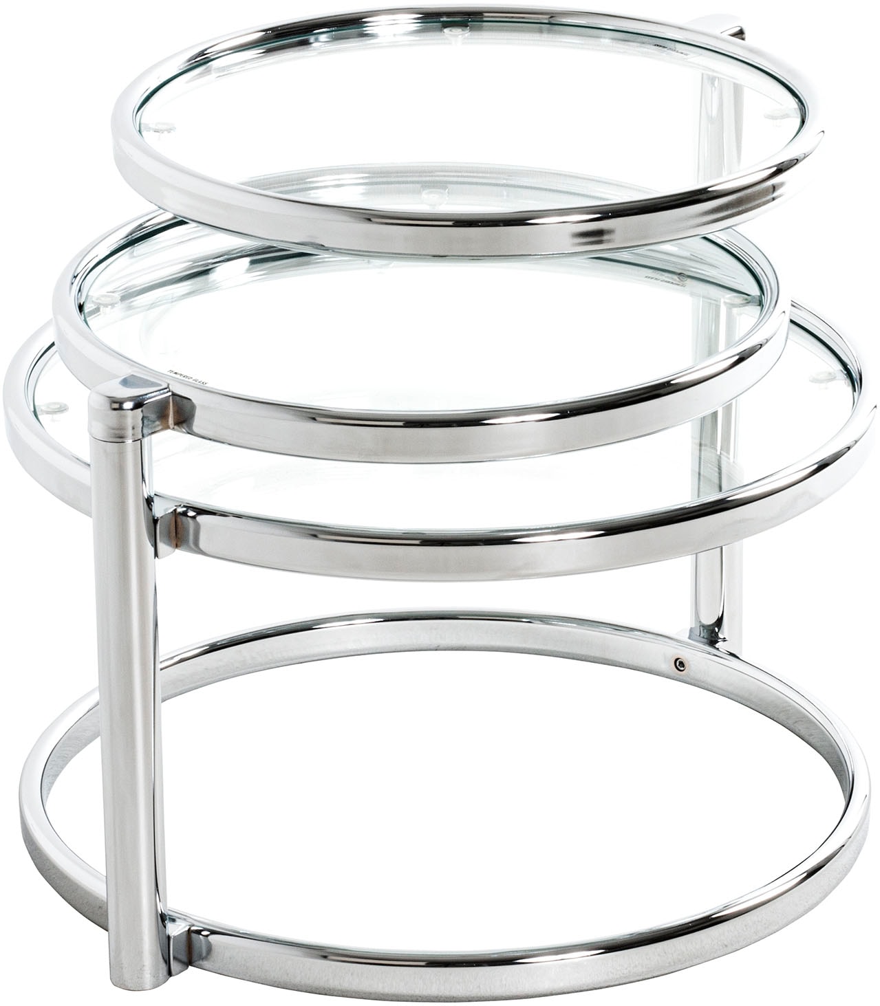 HAKU Couchtisch Chrom