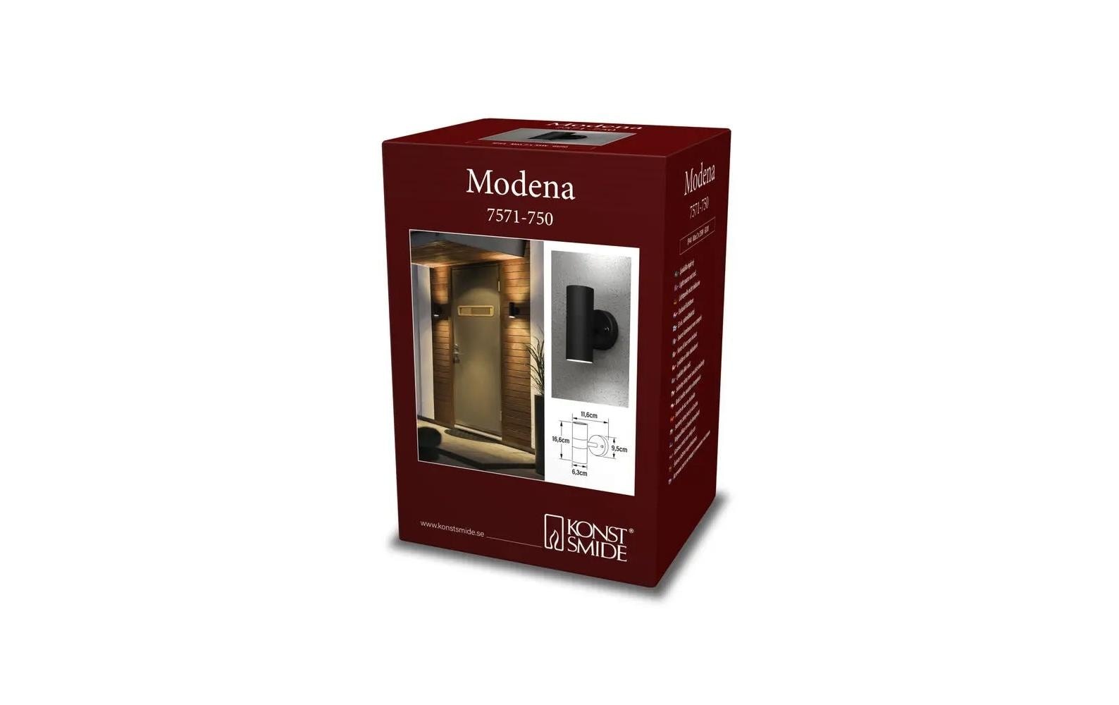 KONSTSMIDE Lampe murale »Wandleuchte Modena mit doppeltem Lichtkegel« blanc chaud