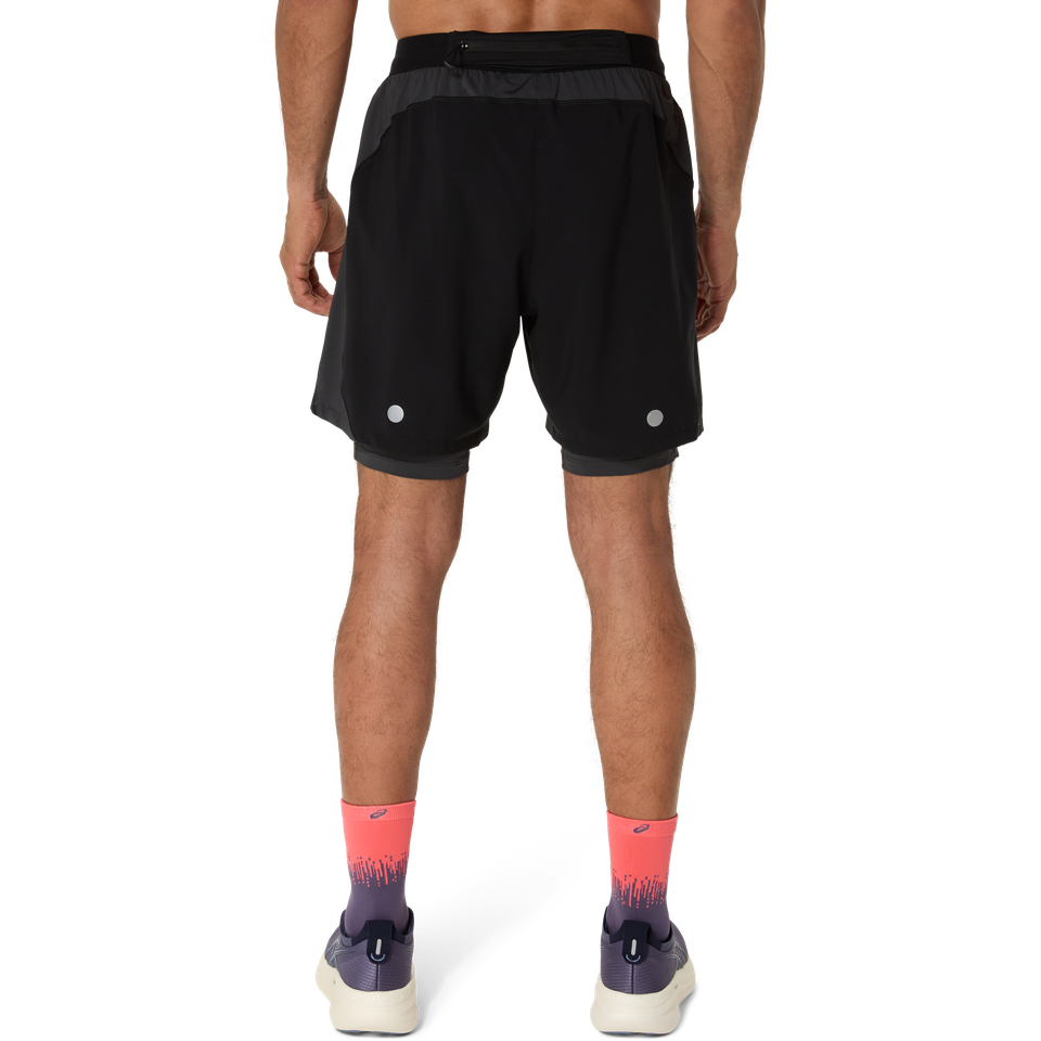 Asics Short de course »ROAD 2-N-1 7IN SHORT«  Technologie ACTIBREEZE™, séchage rapide, respirant