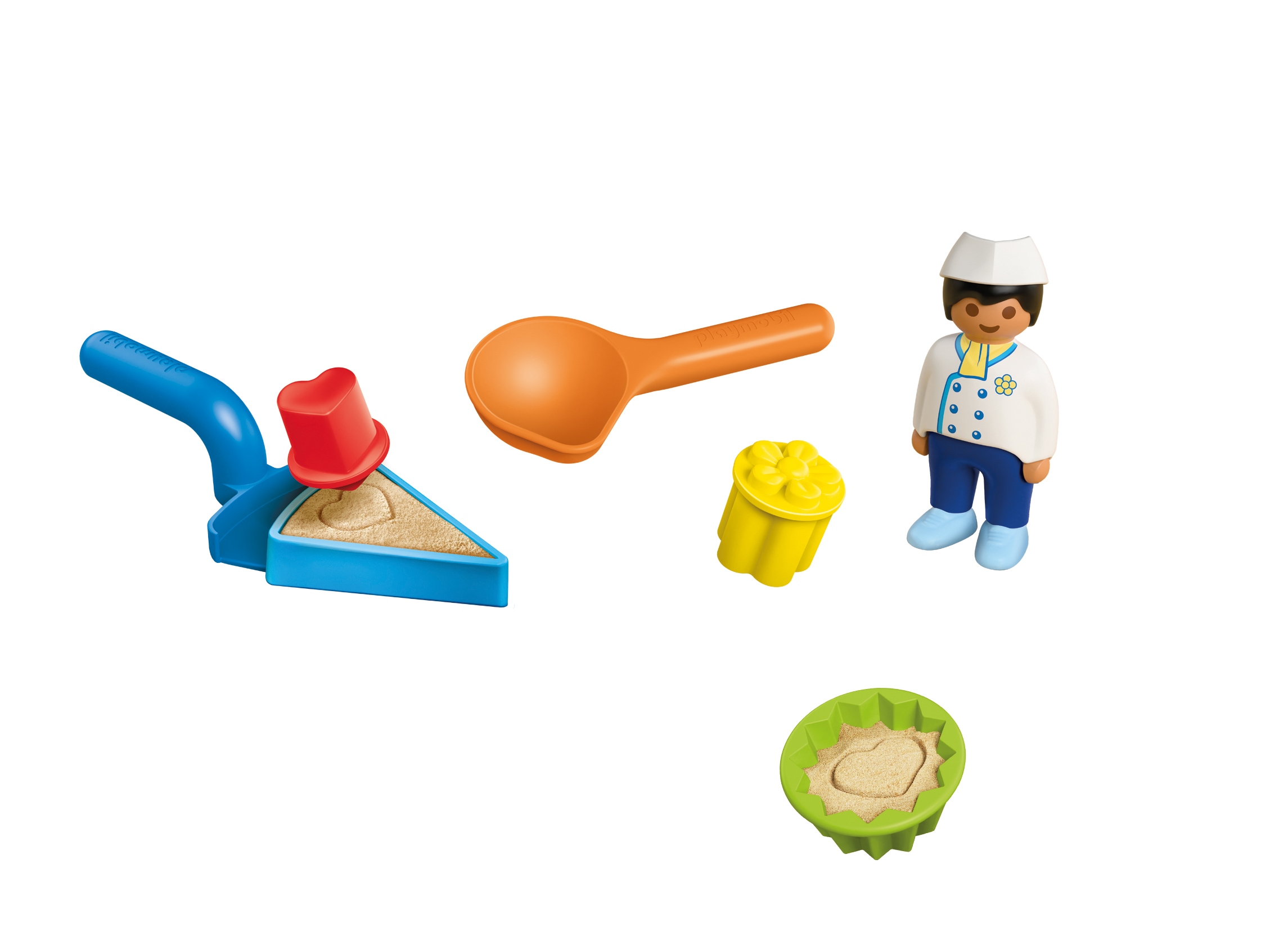 Playmobil® Kit de moulage en sable »Sand-Bäckerei (72005), Junior Sand« Made in Europe