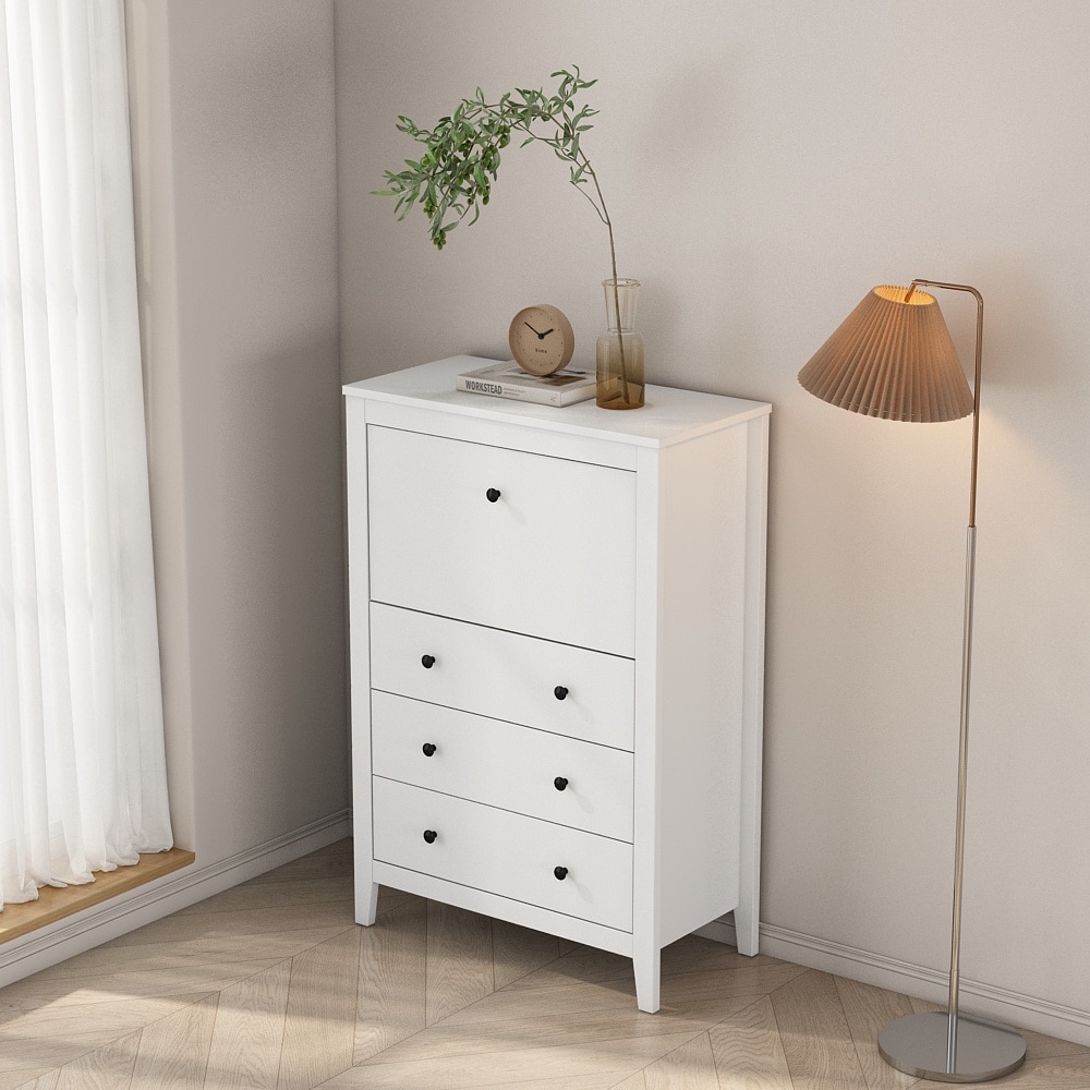 GOODproduct Secrétaire de style maison de campagne, (L/P/H) : 80/39,5/119,6 cm