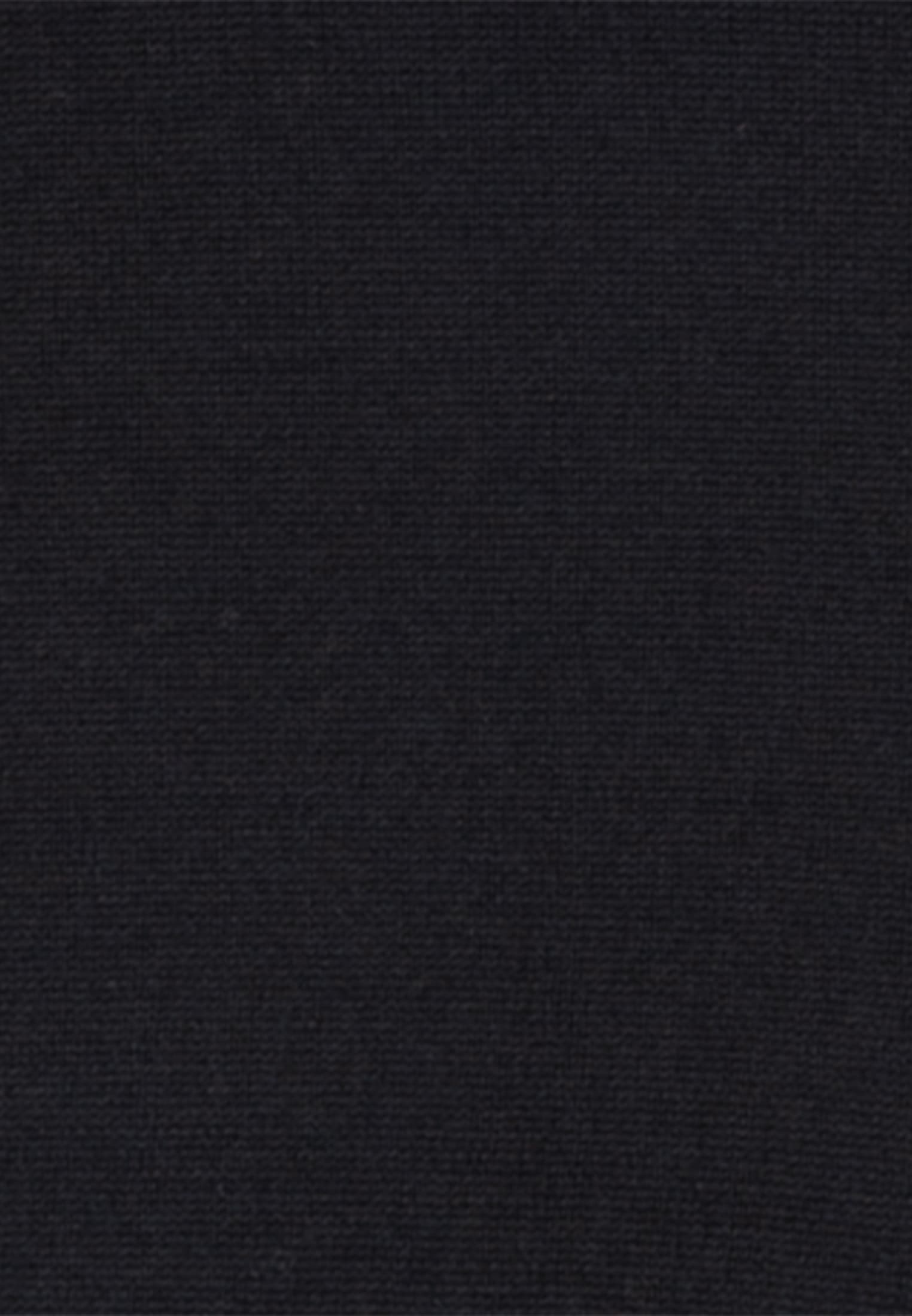 seidensticker Pull à col polo »Schwarze Rose« 1/1 Kragen Uni