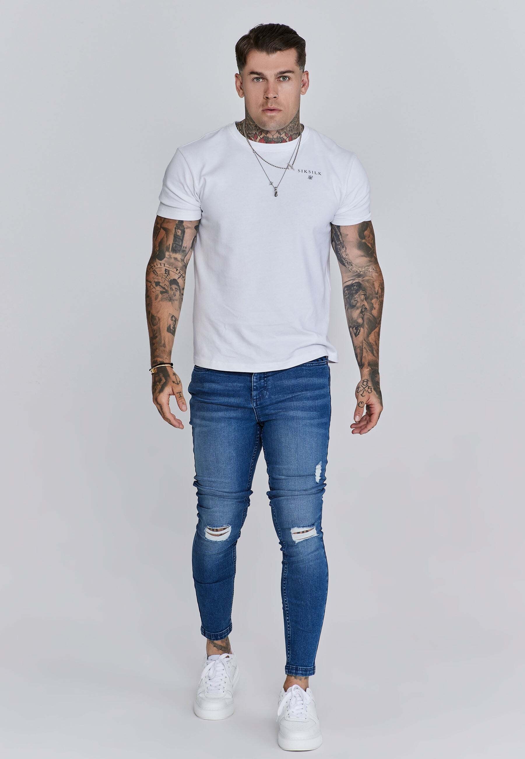 Siksilk Skinny-fit-Jeans »Siksilk Jeans Distressed Skinny Jeans«