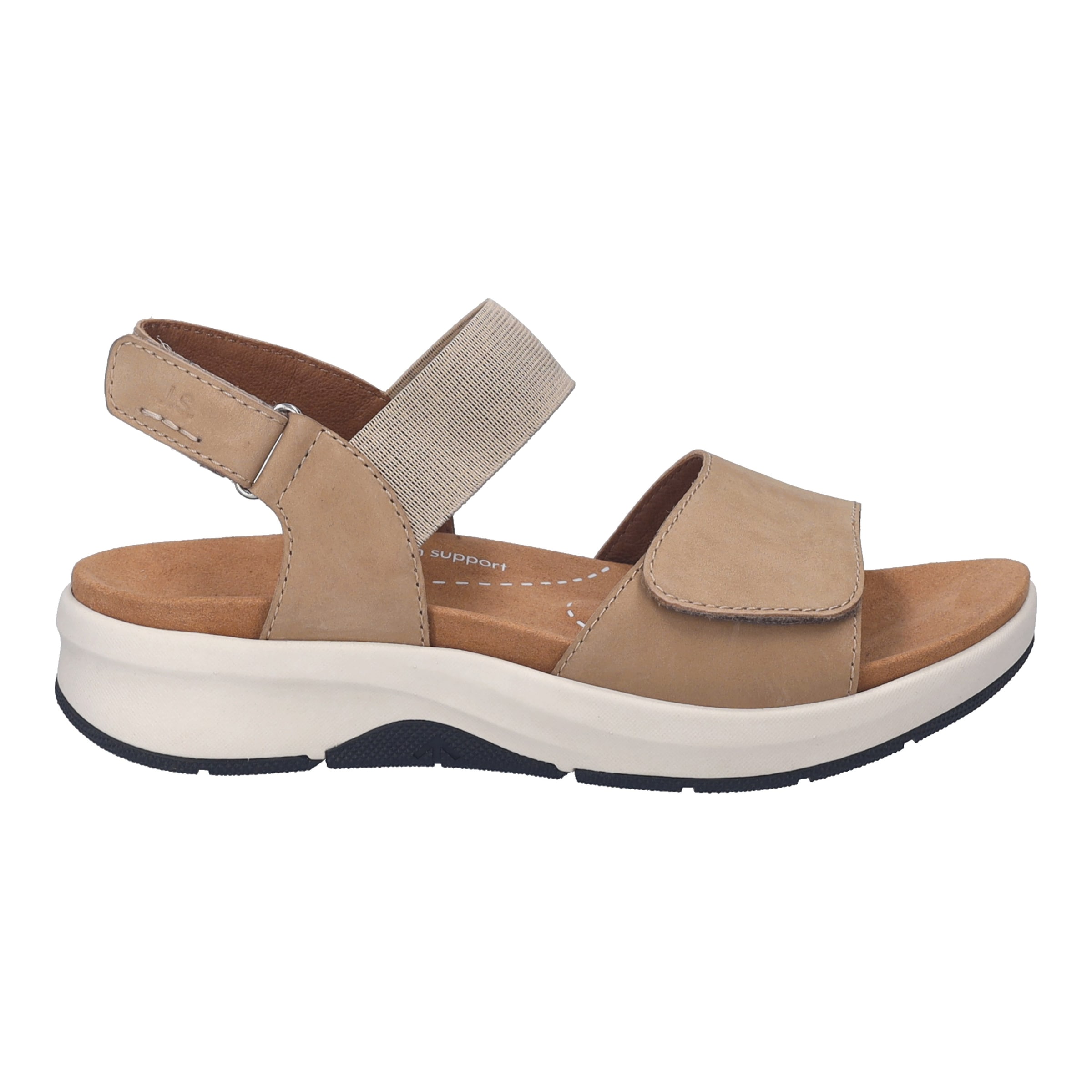 Josef Seibel Sandale »Estelle 13«  Chaussure d'été, chaussure confort avec fermetures velcro pratiques, largeur G