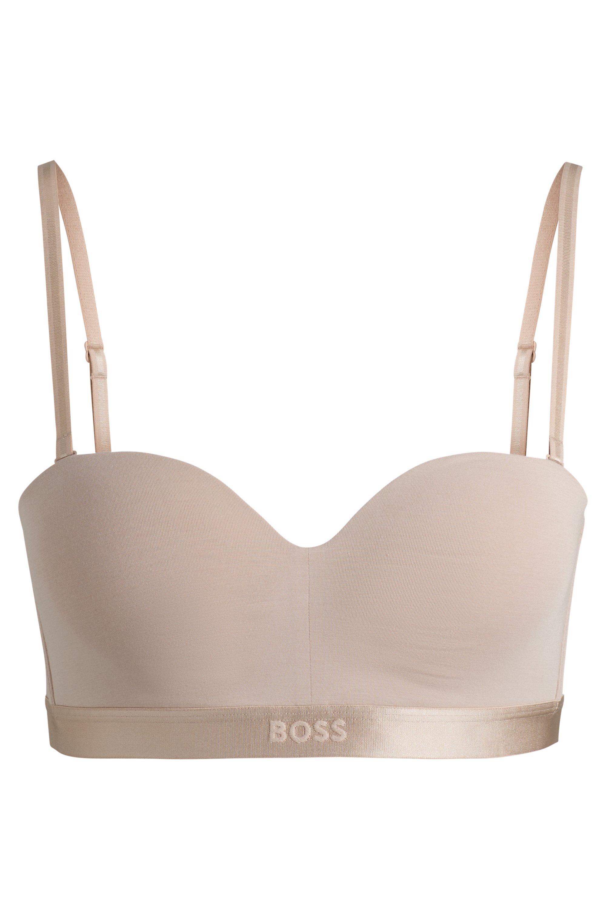 BOSS Push-up-BH »PUSH-UP WIRELESS BEA« mit dezente, Logo Detail